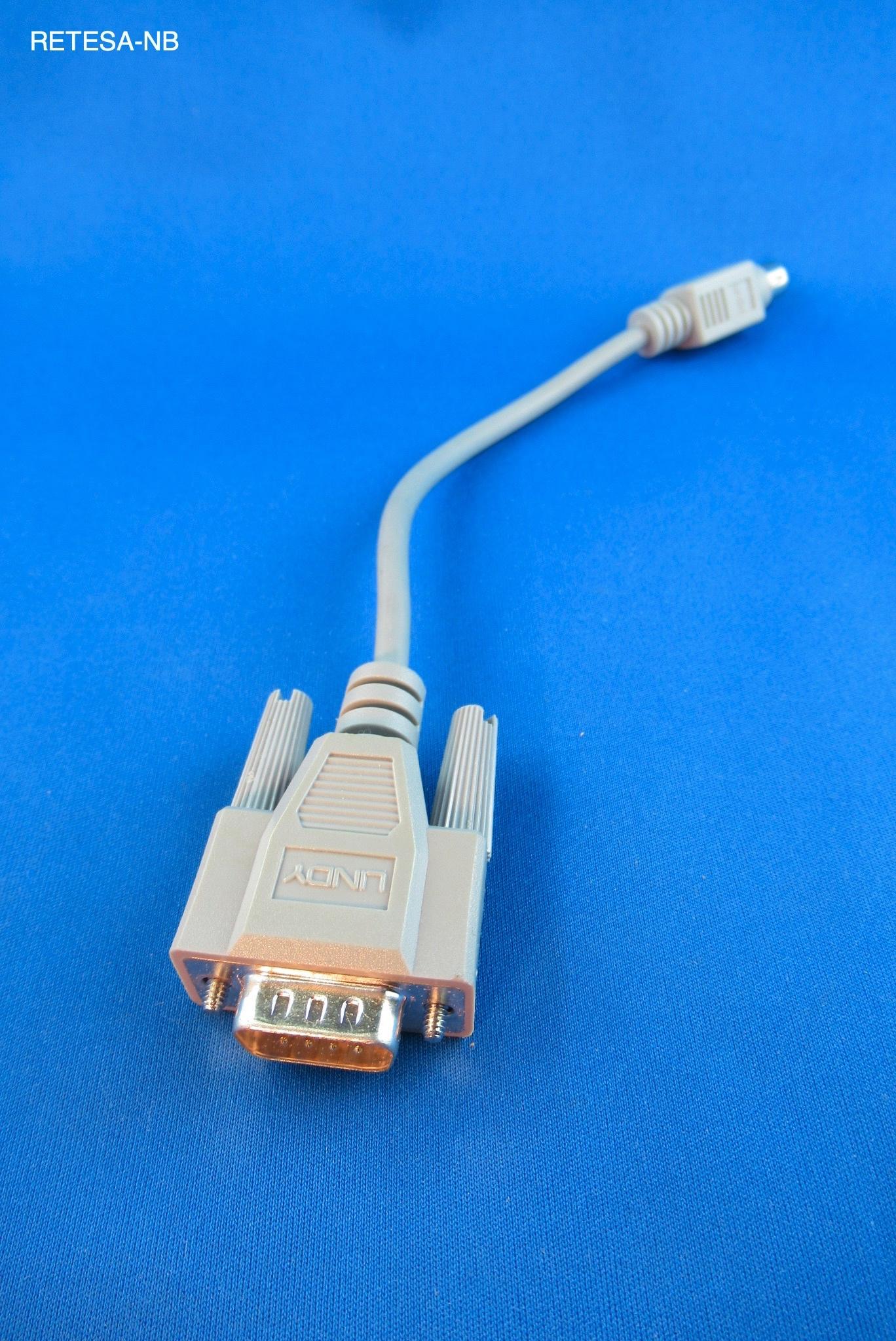 Mouse-Adapter PS/2-Sub-D, 20cm-Kabel