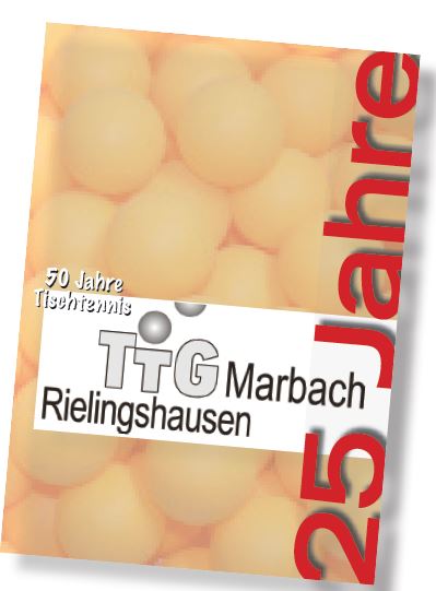 50 Jahre Tischtennis in Marbach und Rielingshausen, dass muss gefeiert werden!