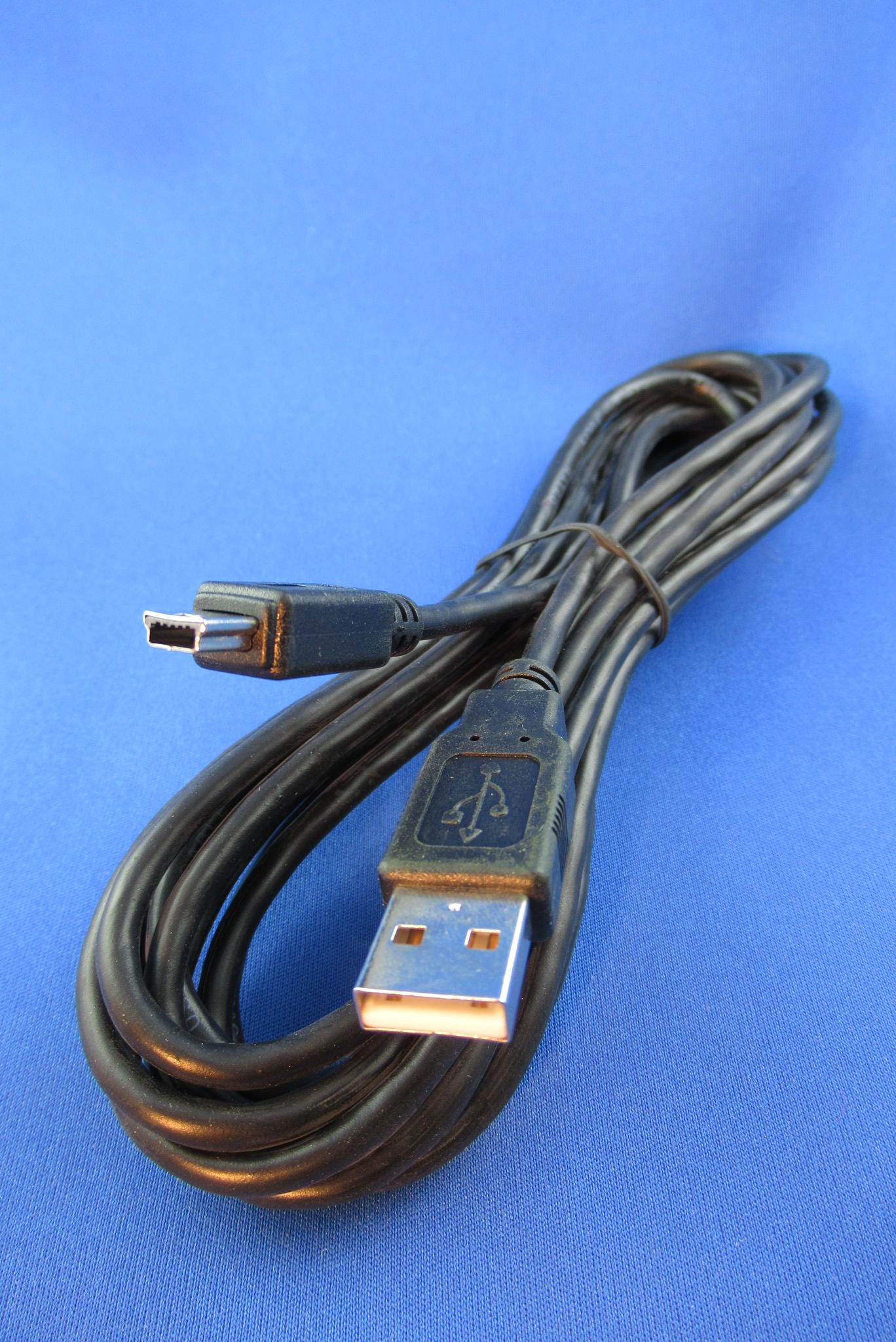 Mini-USB-Kabel (Typ 1 Std.), 3m, 5-polig, DIGITUS DB-230502