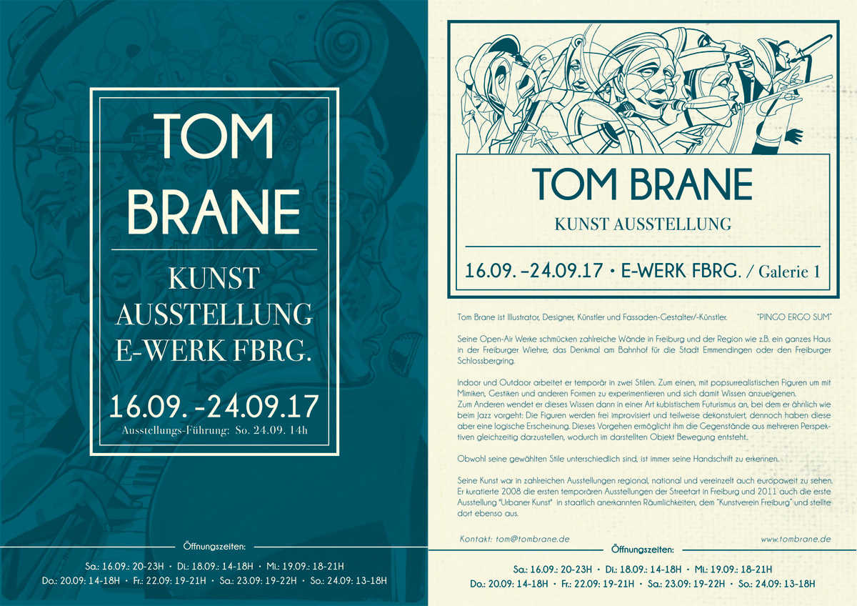 Ausstellung Jazz-Festival Tom Brane