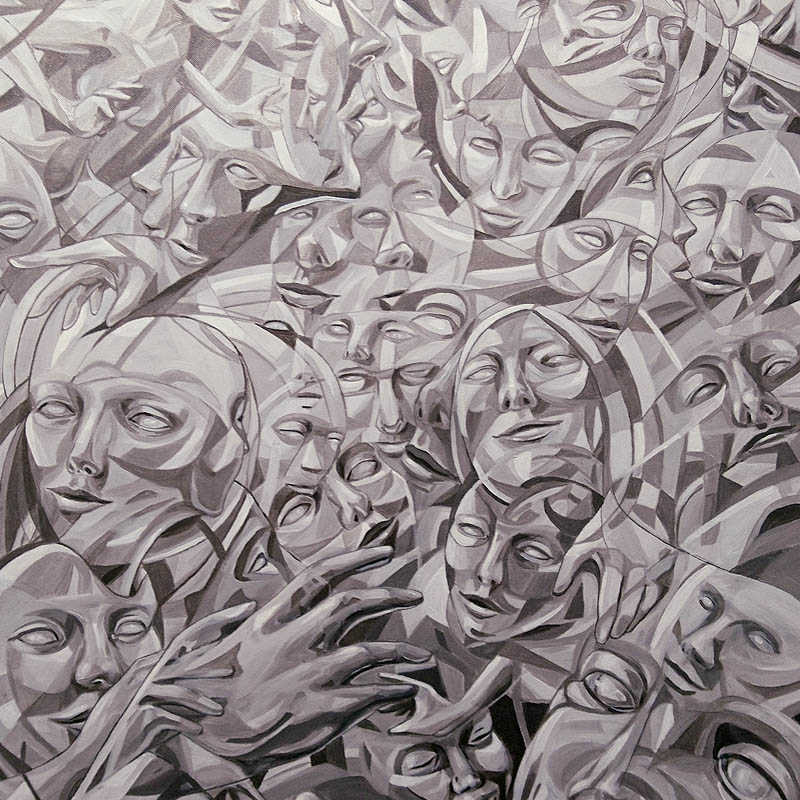 "Collective Counciousness" / 40x60cm / 2016