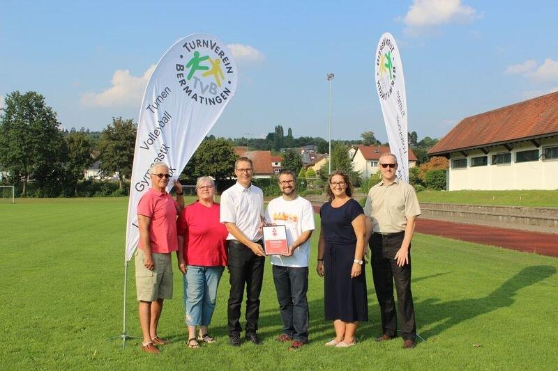 Auszeichnung für das Sportabzeichen-Engagement in Bermatingen