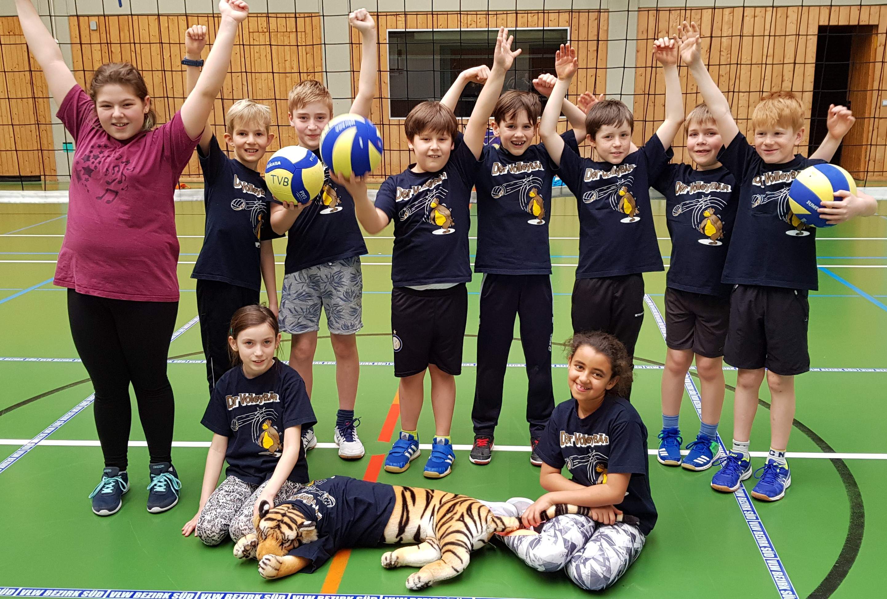 VolleyKids erfolgreich beim Start der Bambini-Spielrunde in Bermatingen