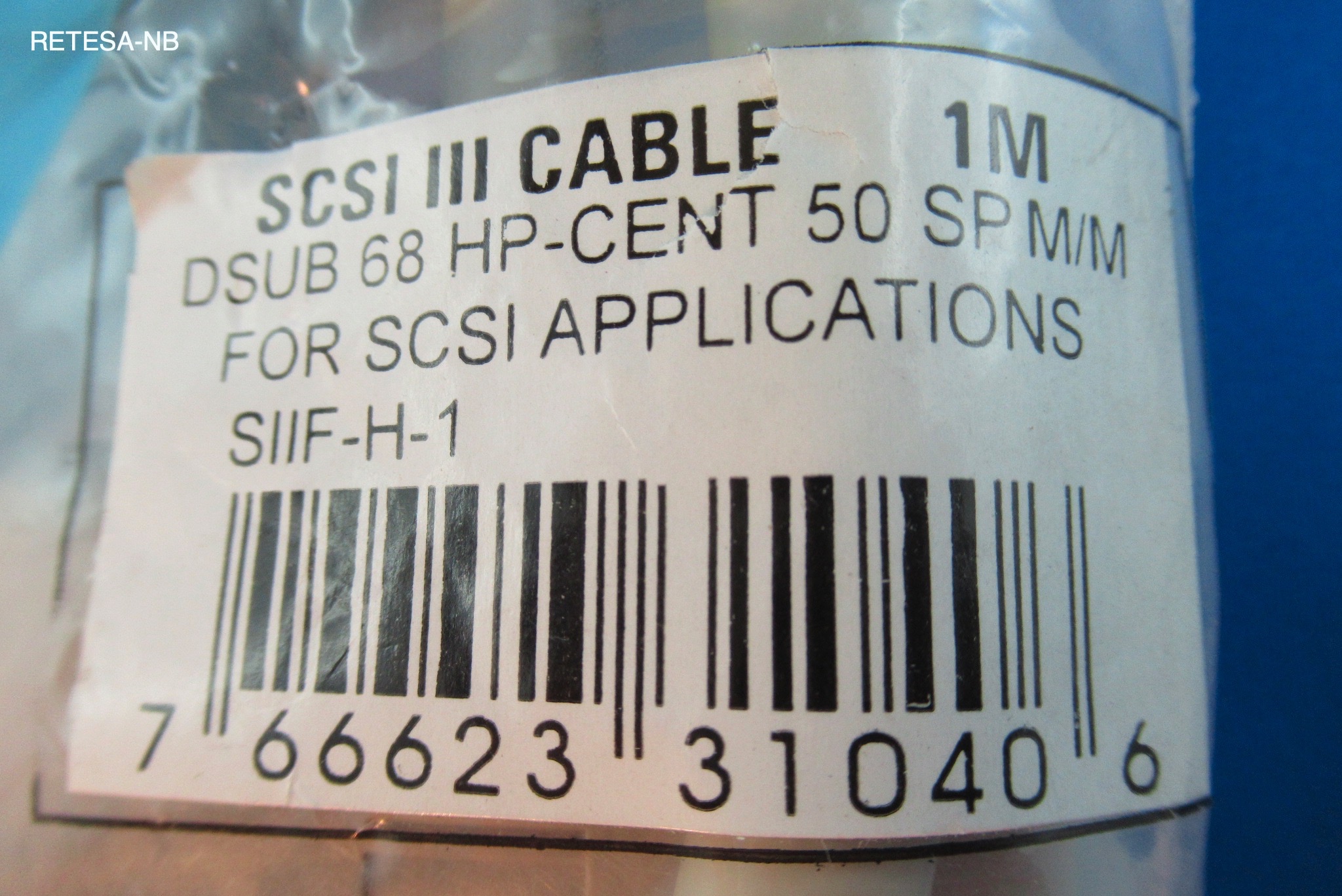 SCSI-III-Kabel 50StC/68StMini-SubD 1m