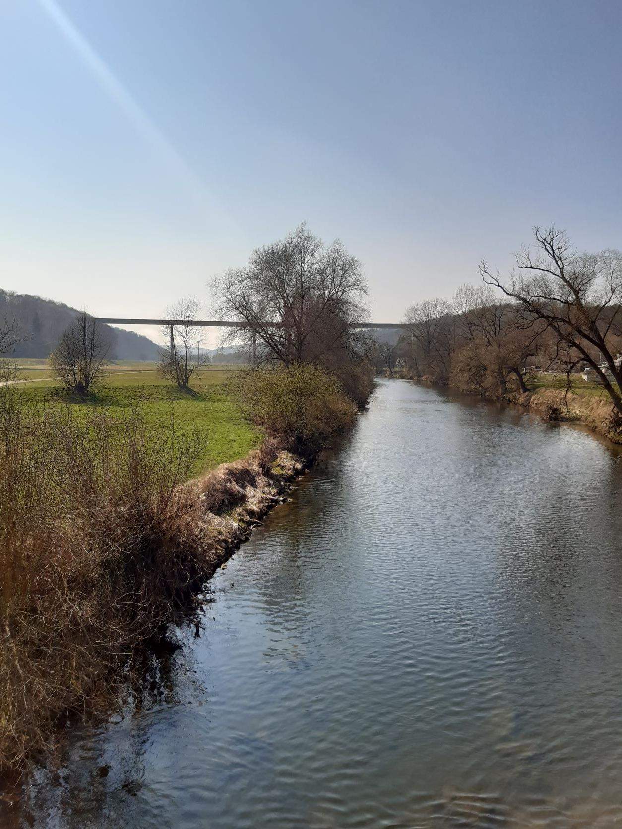 Über den Neckar bei Altenburg