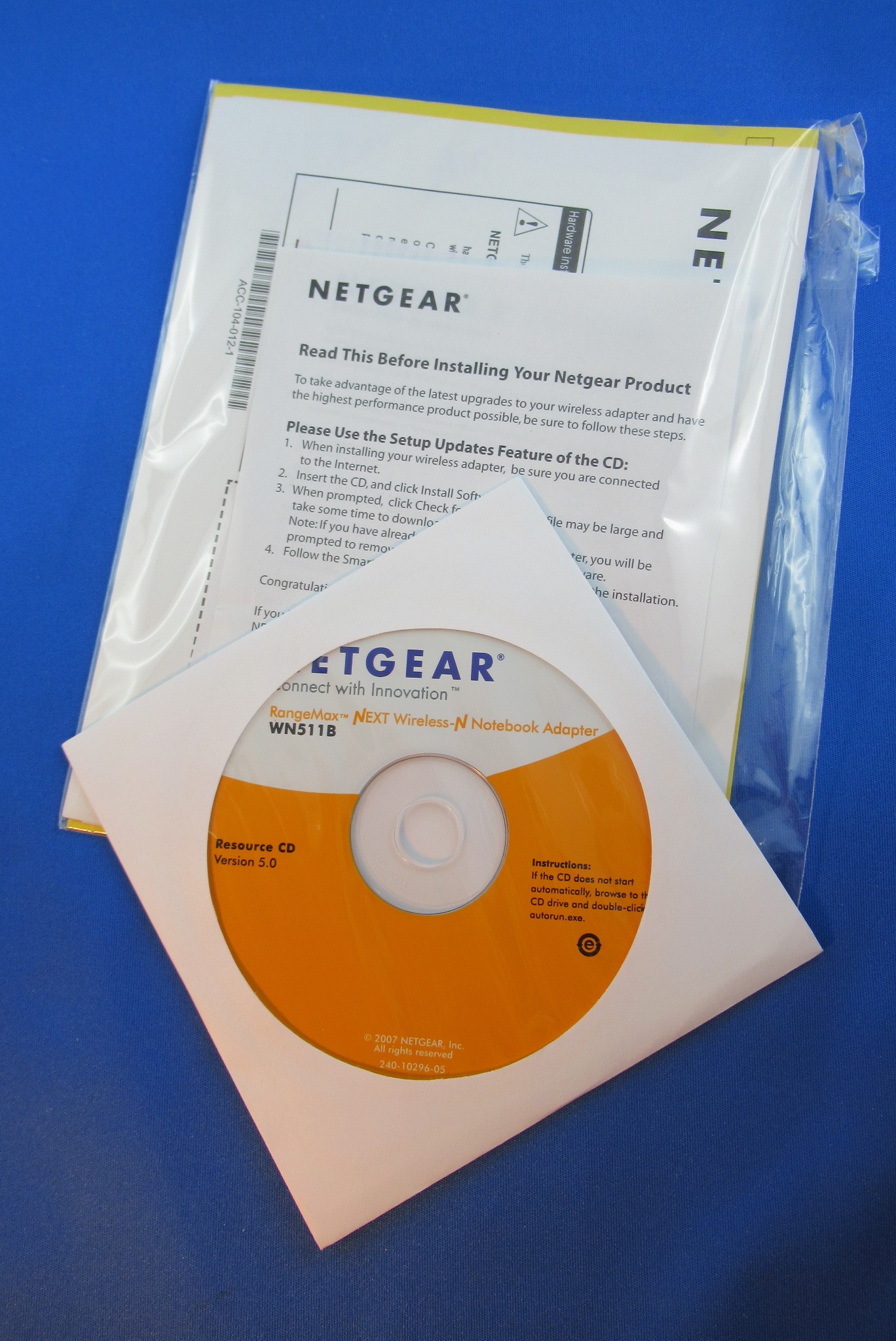 WLAN PC-Card 270 MB NETGEAR WN511B-100GRS