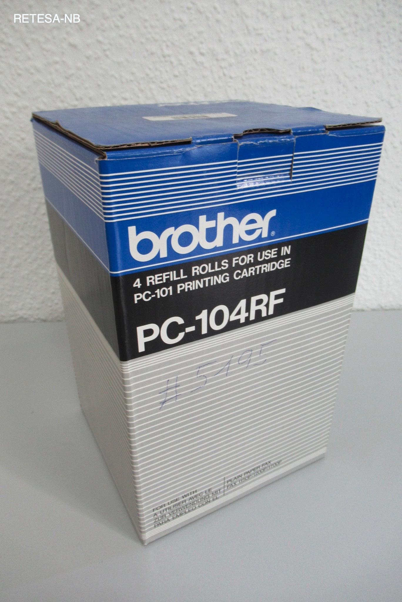 BROTHER Thermotransferrollen PC-104 RF