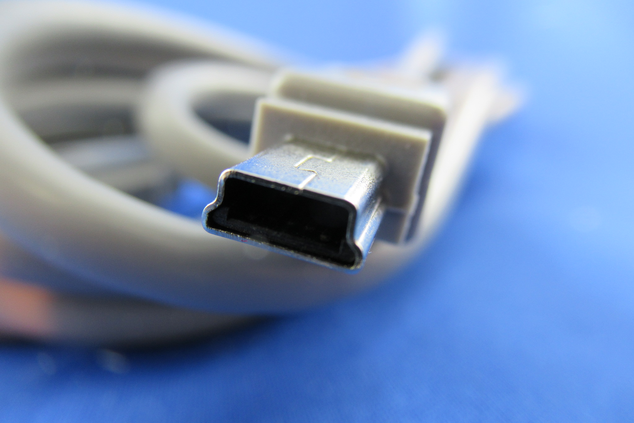 Mini-USB-Kabel (Typ 1 Standard),  1,8m lang,  5-polig, SECOMP 11.02.8718