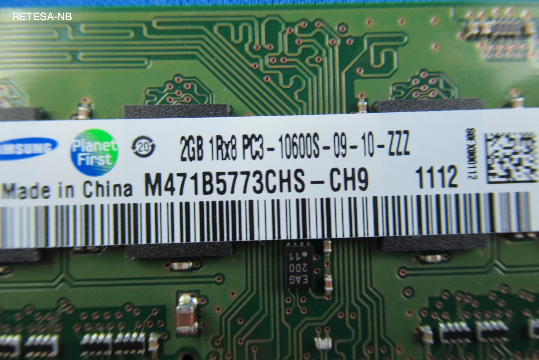 FTS DDR3-RAM 2GB PC1333 SoDIMM FTS S26391-F483-L200