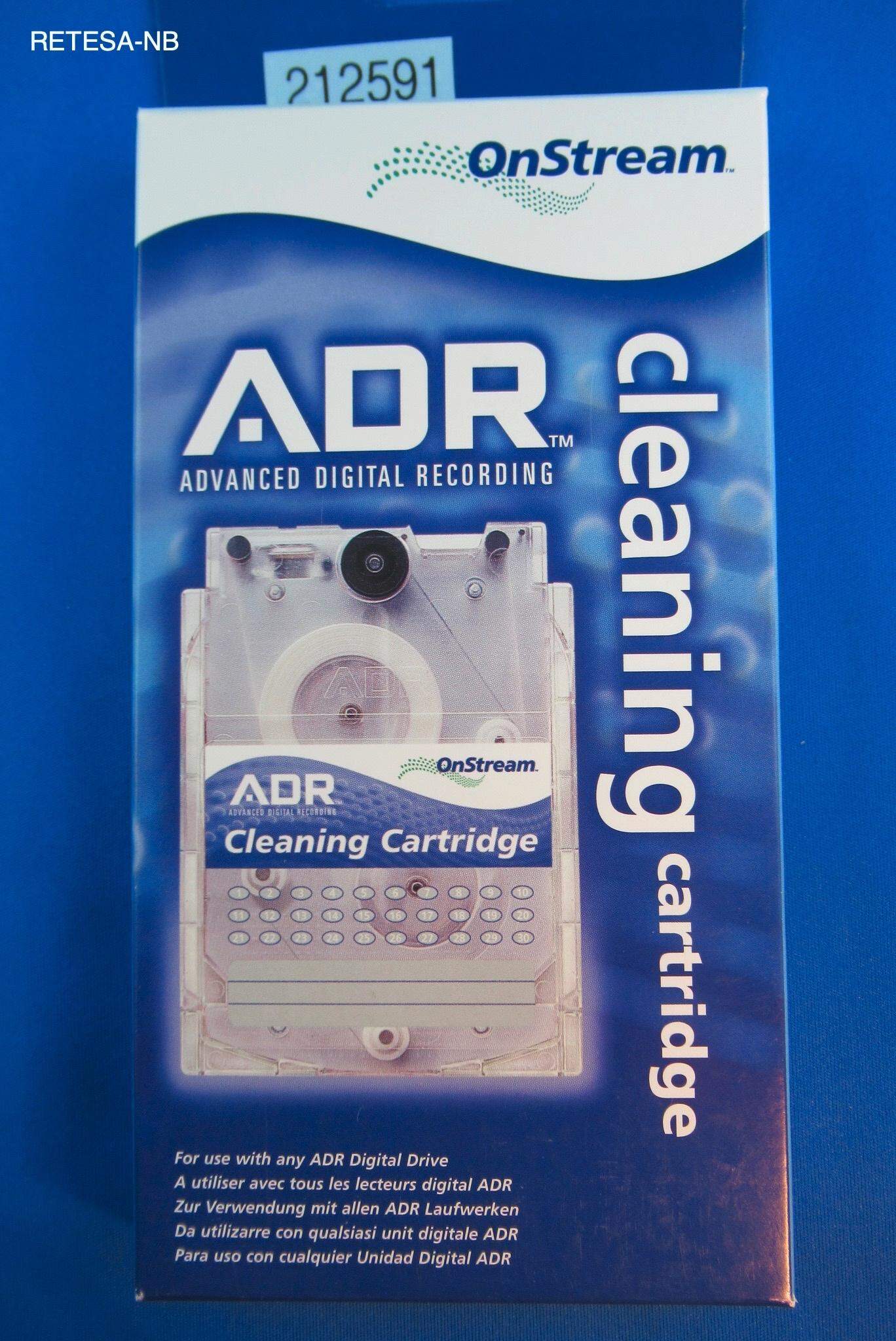 ADR-Streamer-Cleaning-Cartridge ONSTREAM ADR-CLEAN