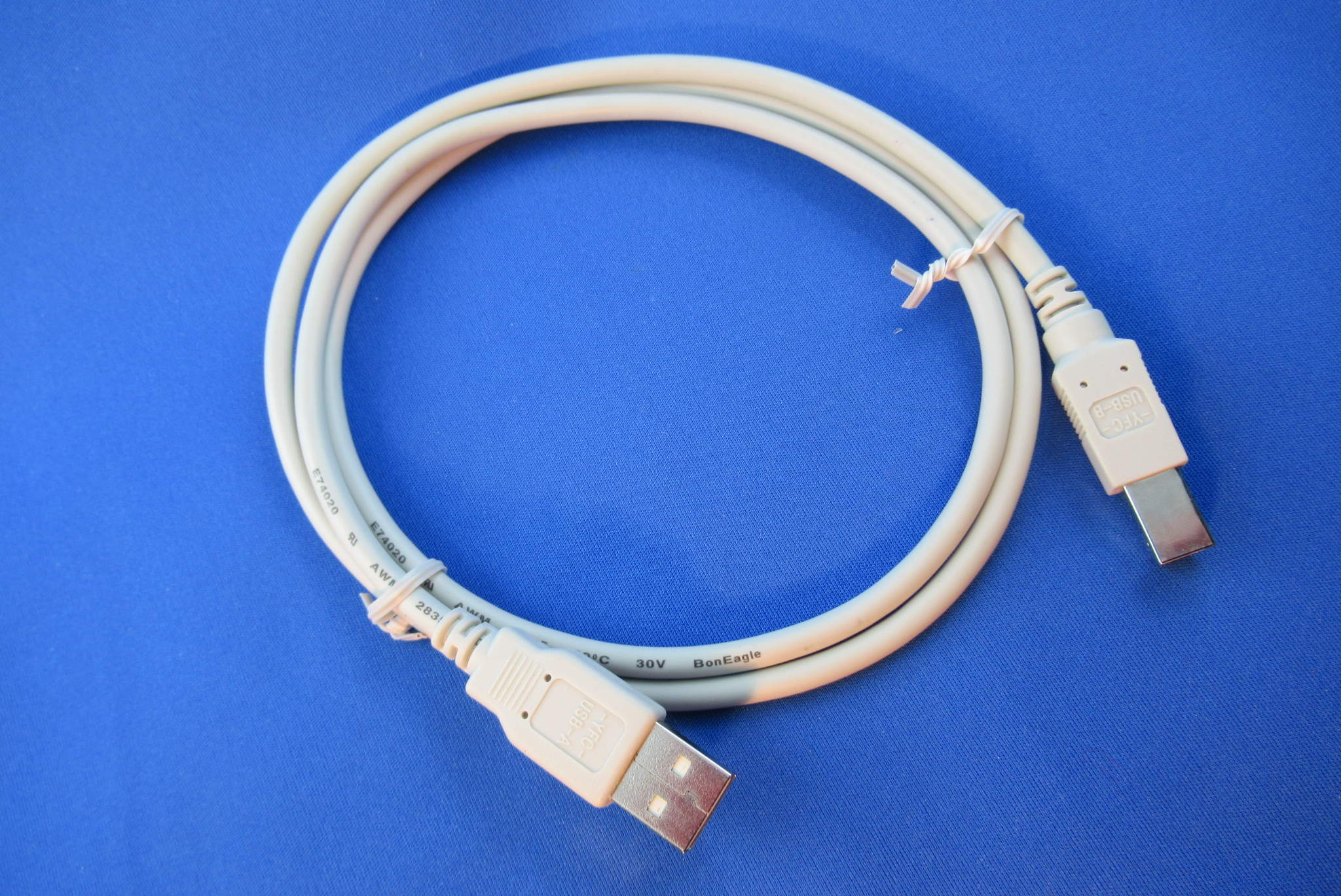 USB2-Anschlusskabel St/St Typ A/B 1m
