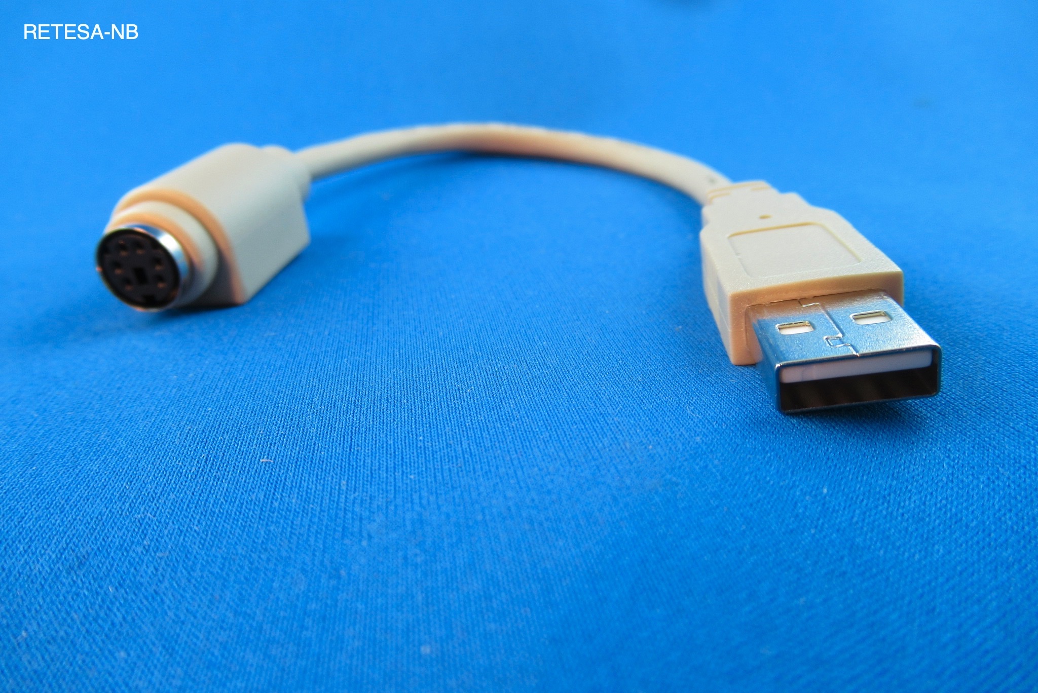 USB - PS/2 Adapterkabel USB-Stecker - PS/2-Buchse INTOS 33102