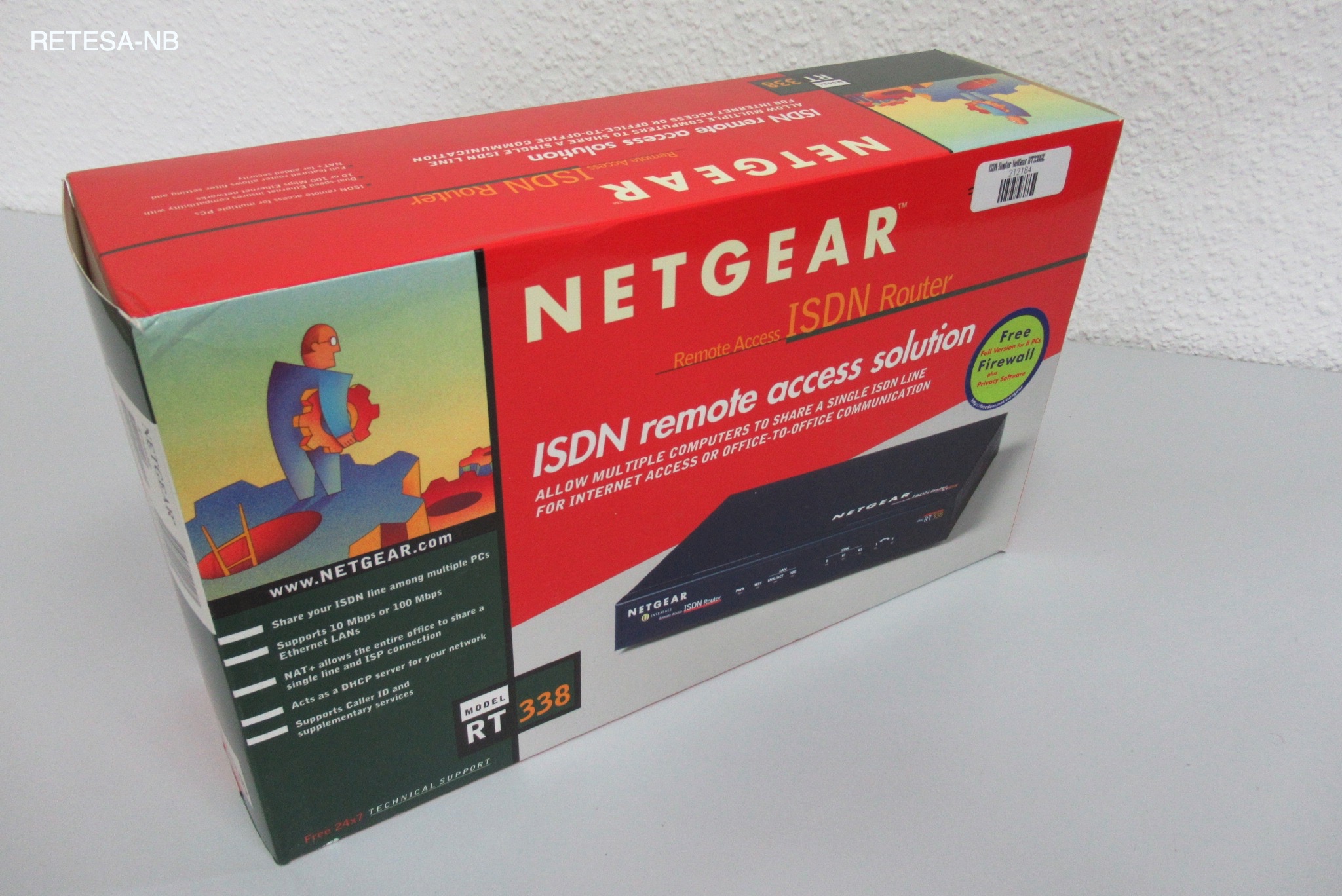 ISDN-Router NetGear RT338GE