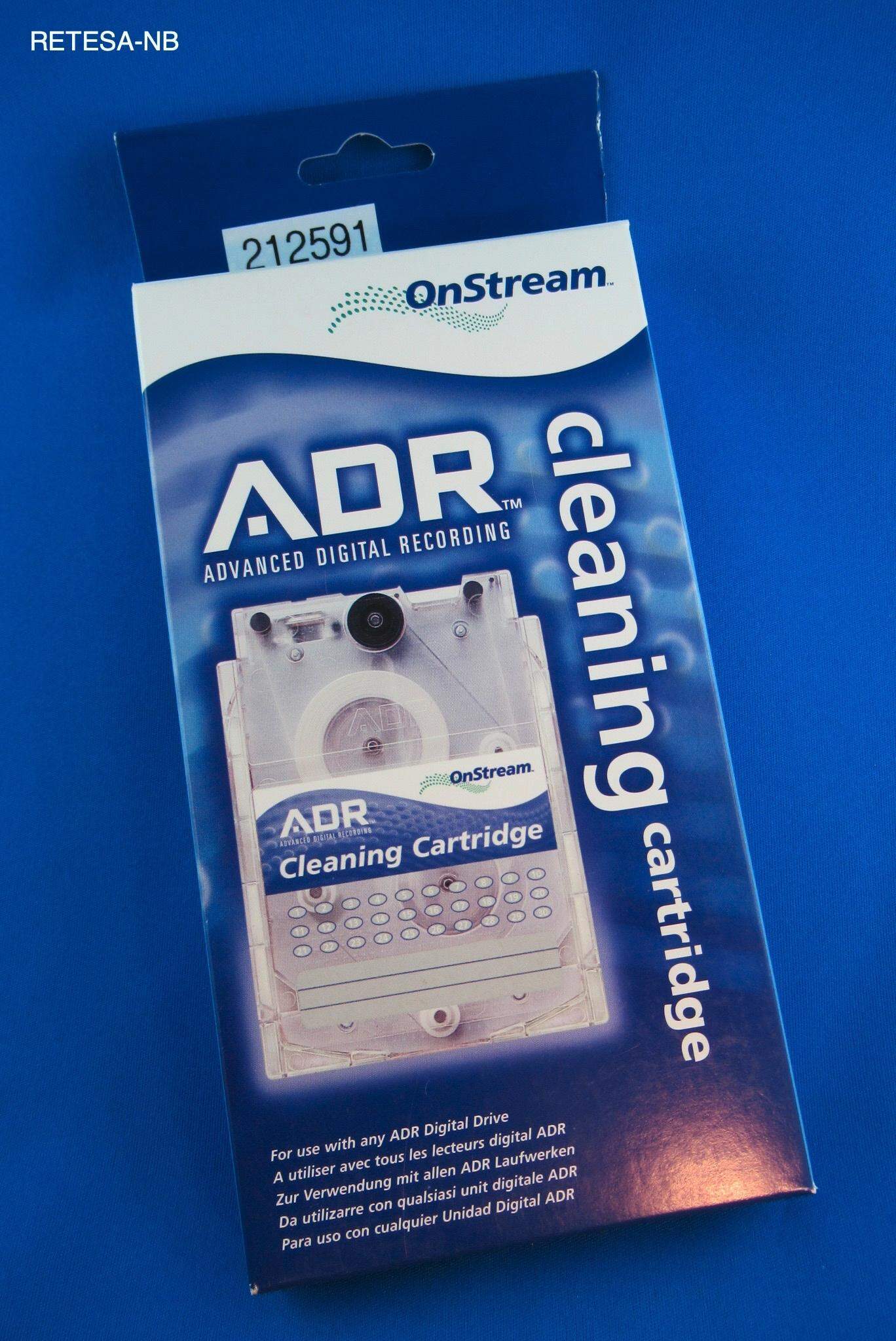 ADR-Streamer-Cleaning-Cartridge ONSTREAM ADR-CLEAN