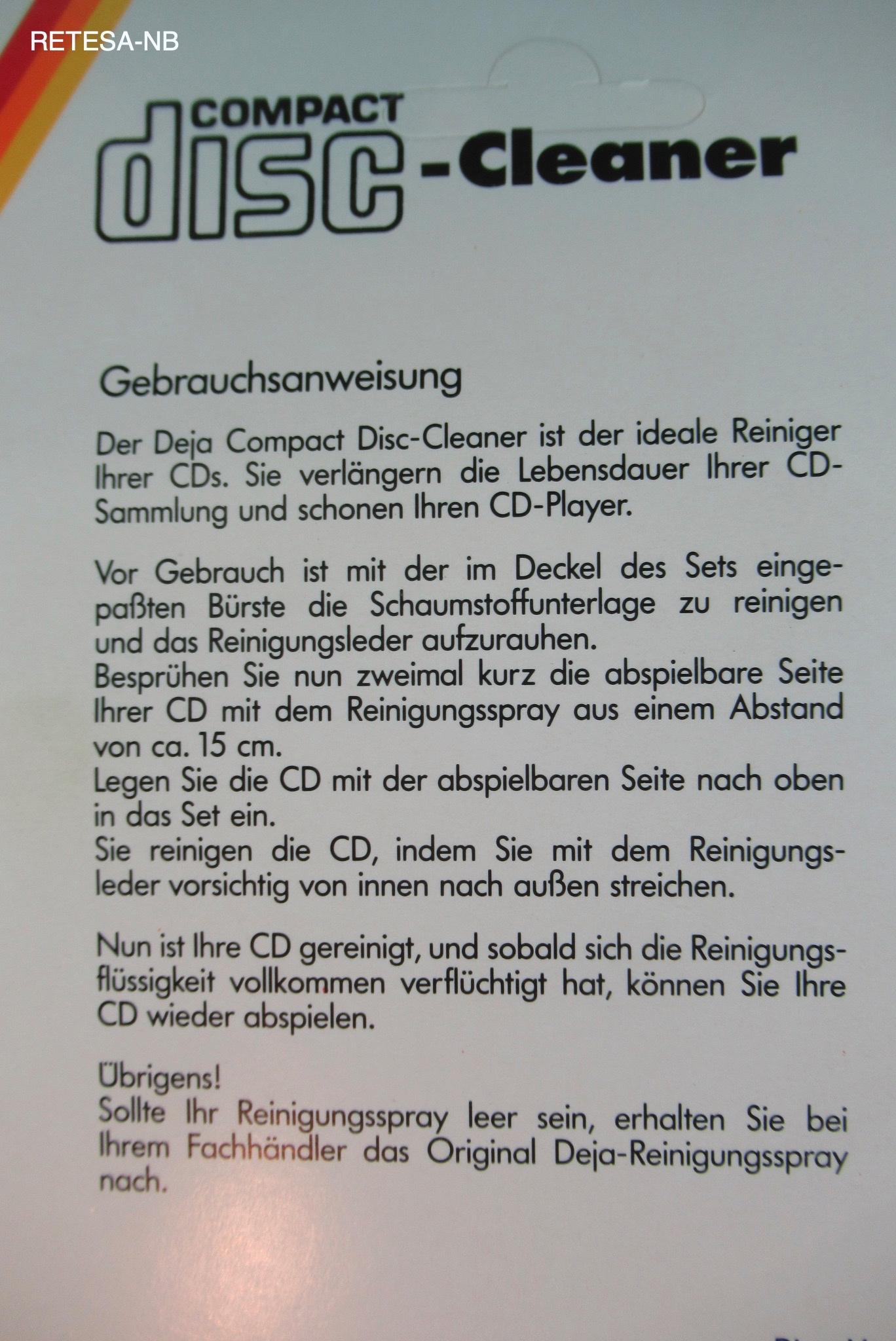 CD-Reinigungs-Set