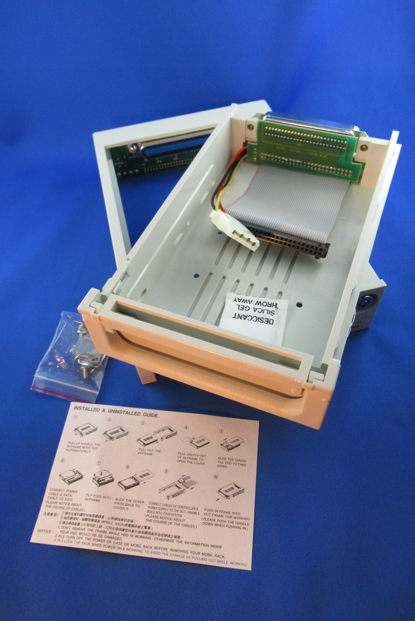 HD-Wechselrahmen SCSI f. 3,5"-Laufwerke Typ RH-10SE