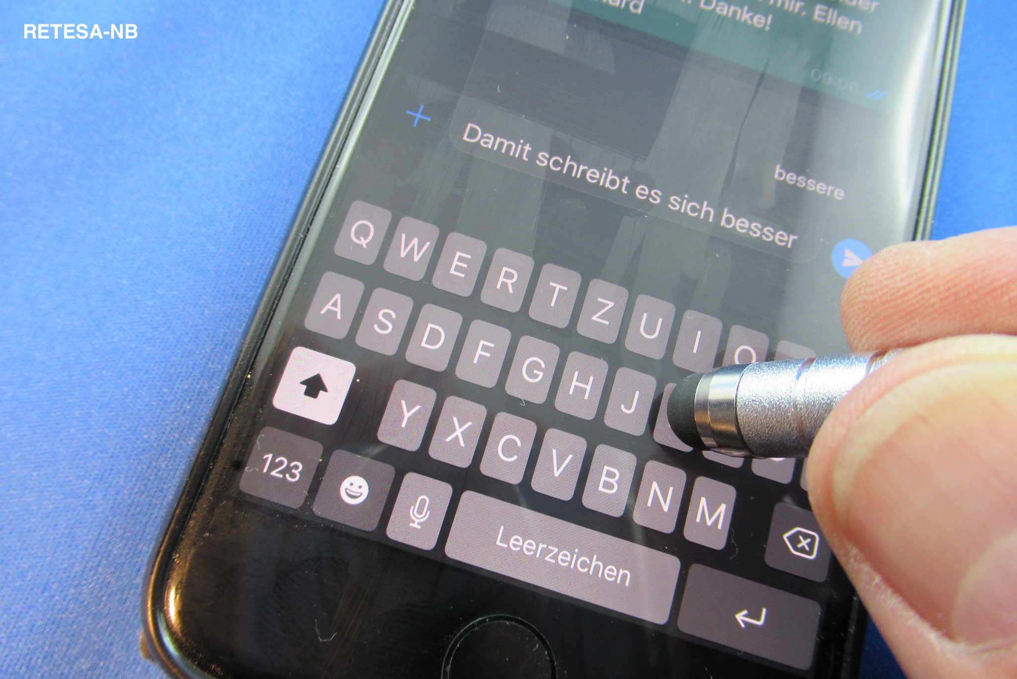 Metall Mini Stylus Stift für iPad iPhone Smartphone