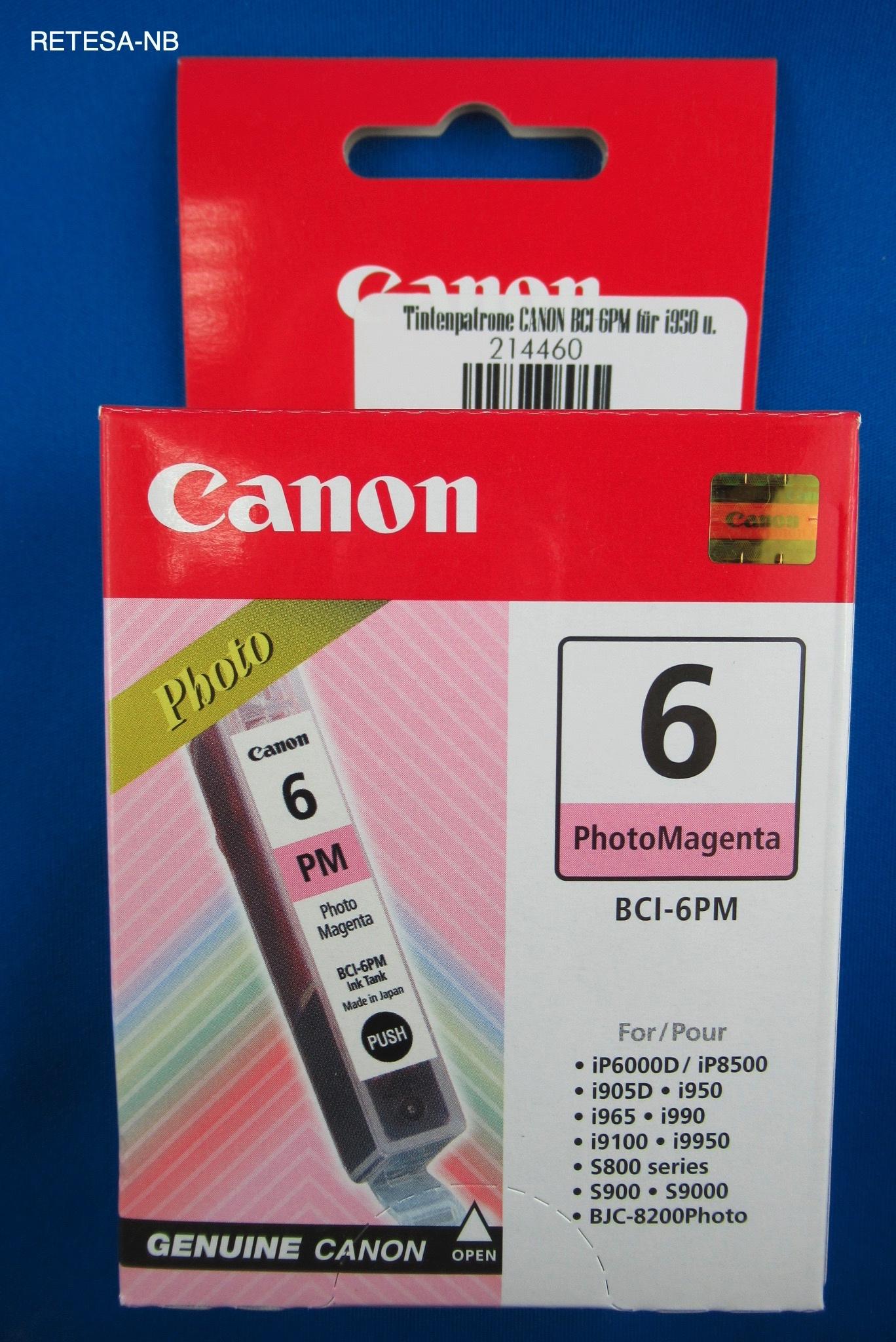 Tintenpatrone BCI-6PM PhotoMagenta CANON 4710A002