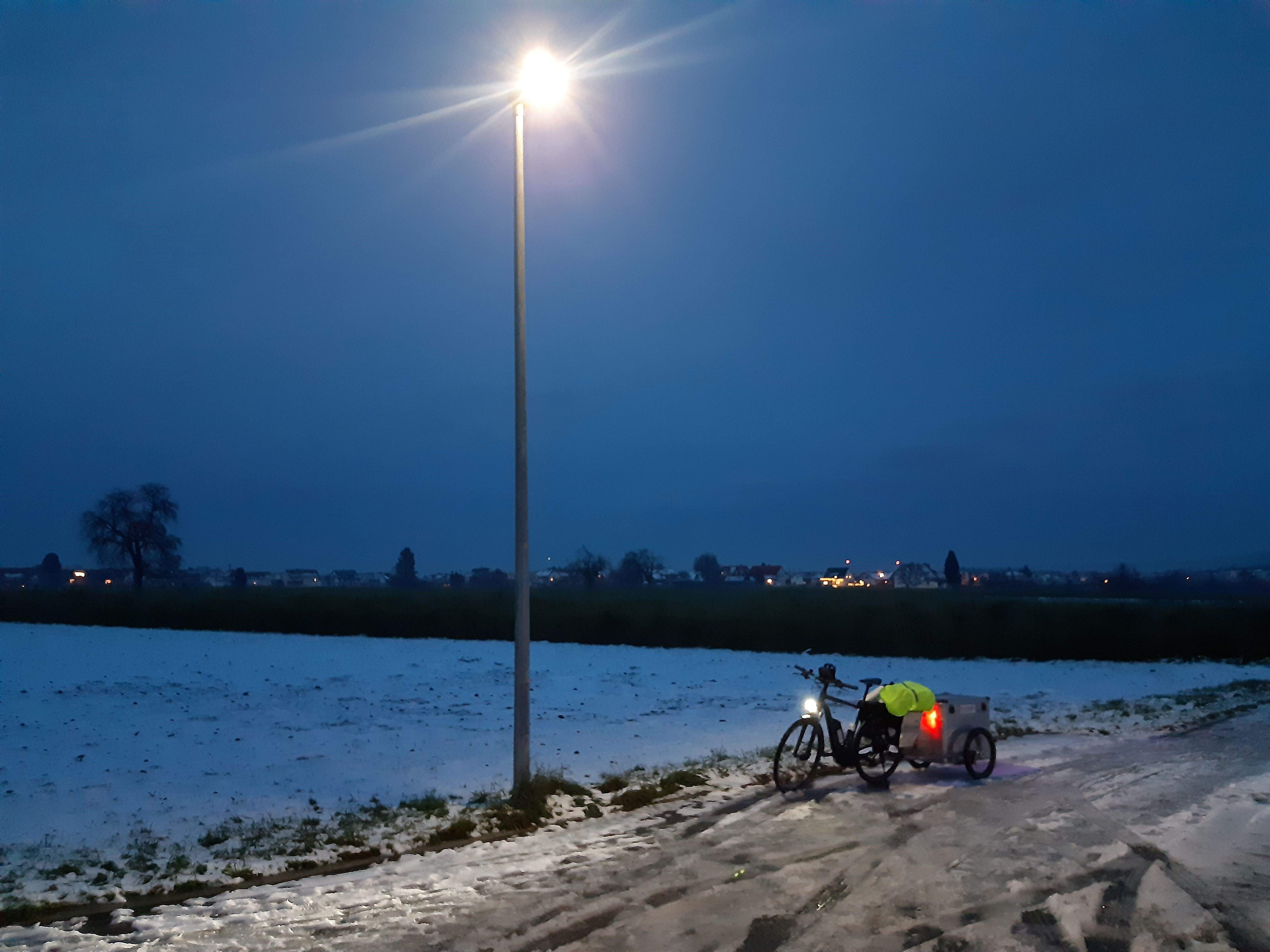 Allein auf weiter Flur