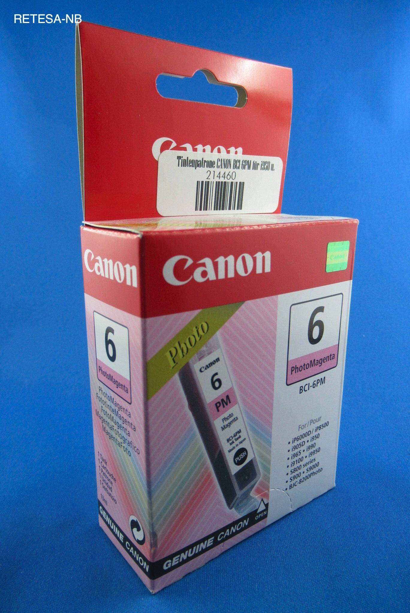 Tintenpatrone BCI-6PM PhotoMagenta CANON 4710A002