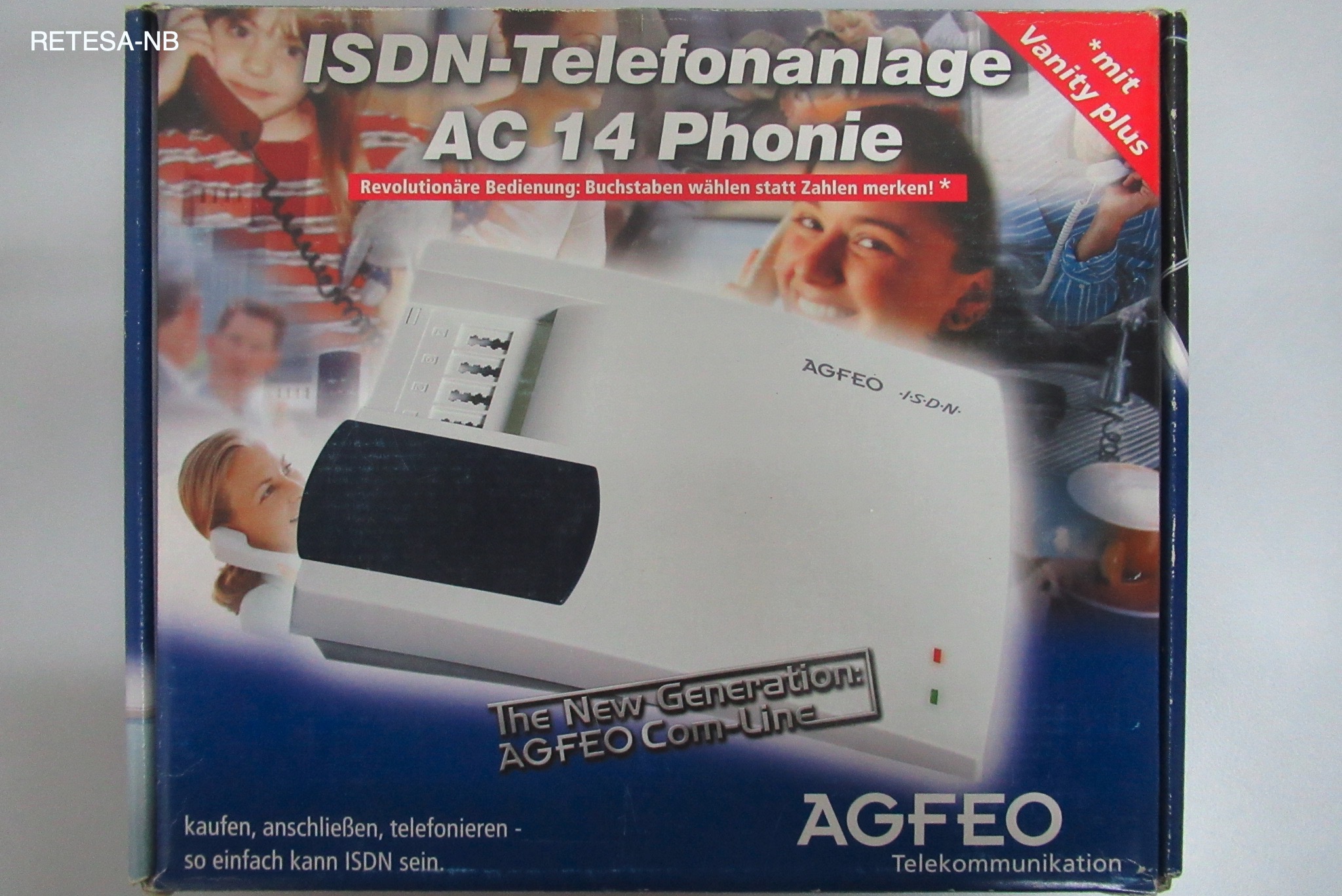 GEBRAUCHT ISDN-TK-Anlage AC 14 Phonie AGFEO 533343