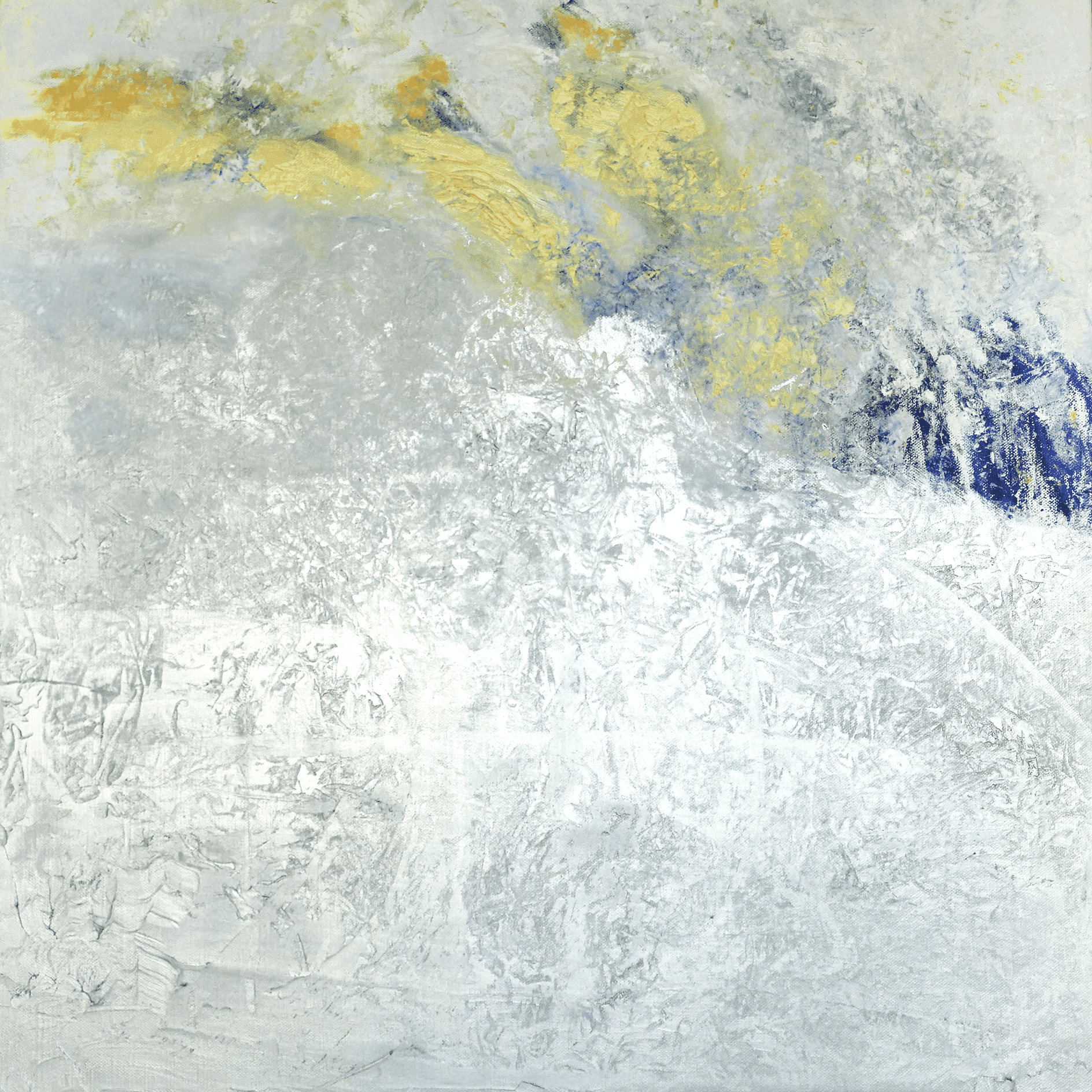 Öl auf Leinwand • oil on canvas 80 x 80 x 6 cm