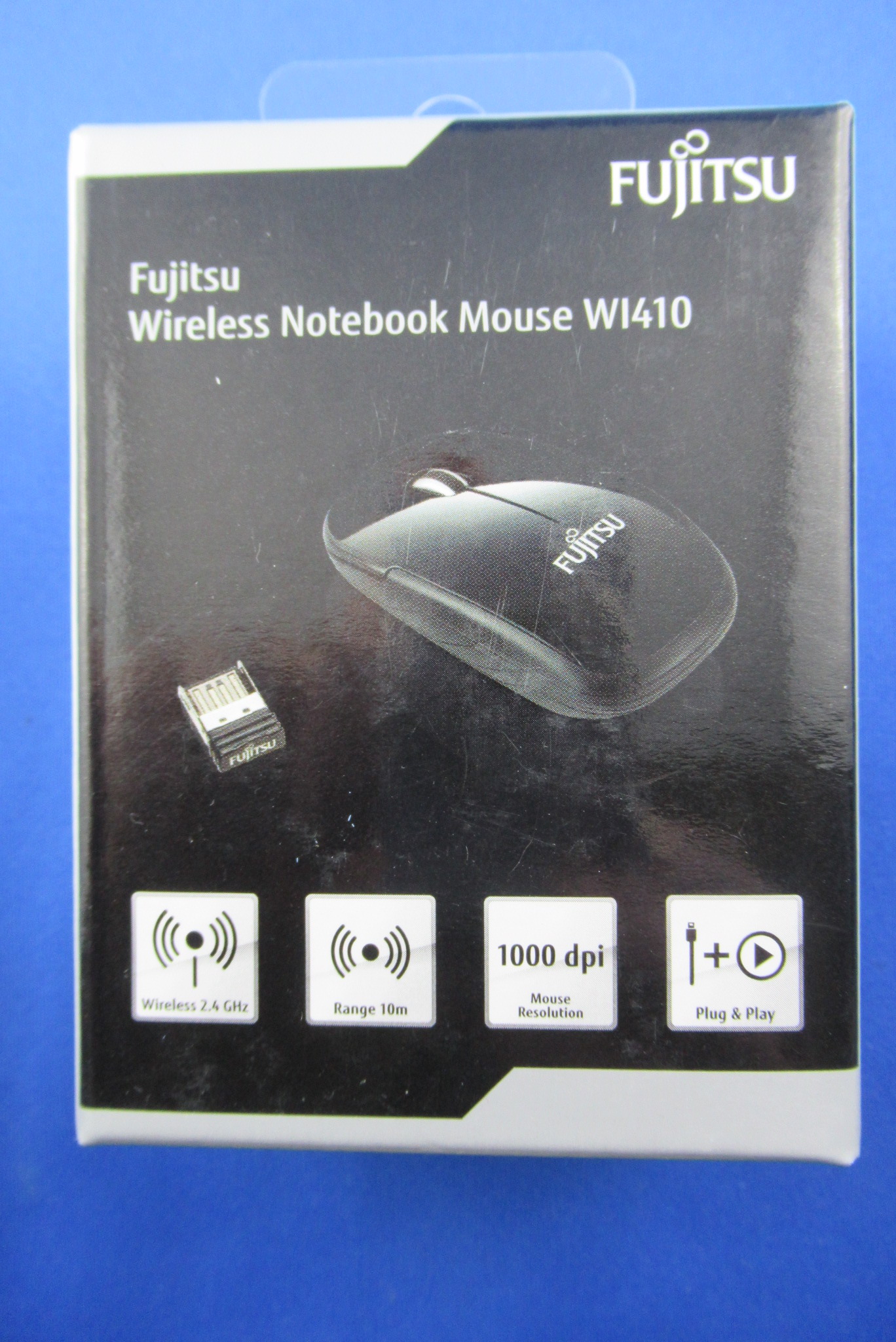 Wireless Notebook-Maus WI410 black FUJITSU S26381-K464-L100