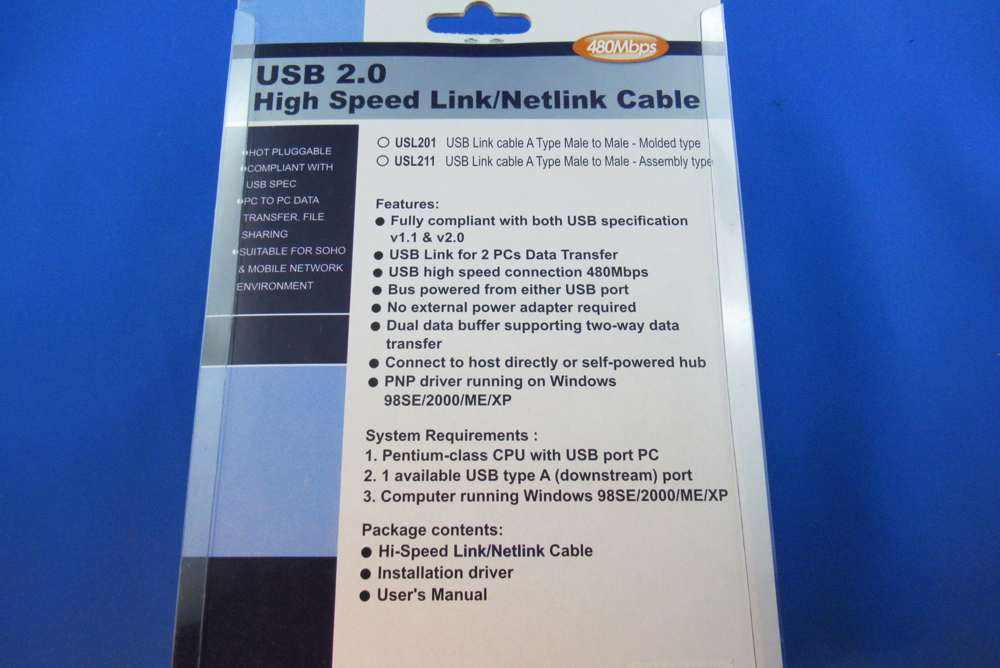 ACTE Value Linkkabel USB2.0 2xA-St. 1,8m SECOMP 11.99.9194
