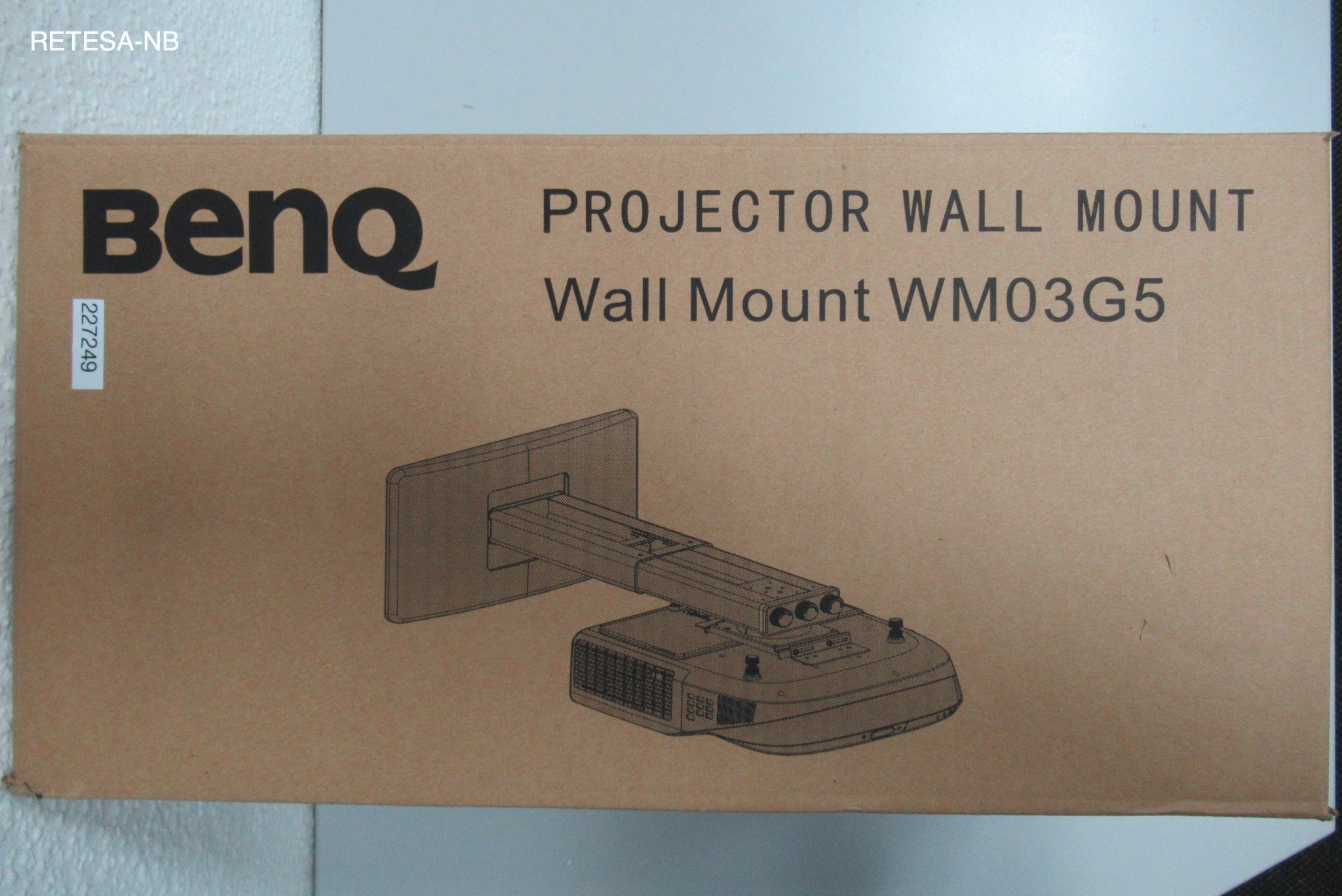 BenQ® WM03G5 Projector Wall Mount Wandhalterung weiß