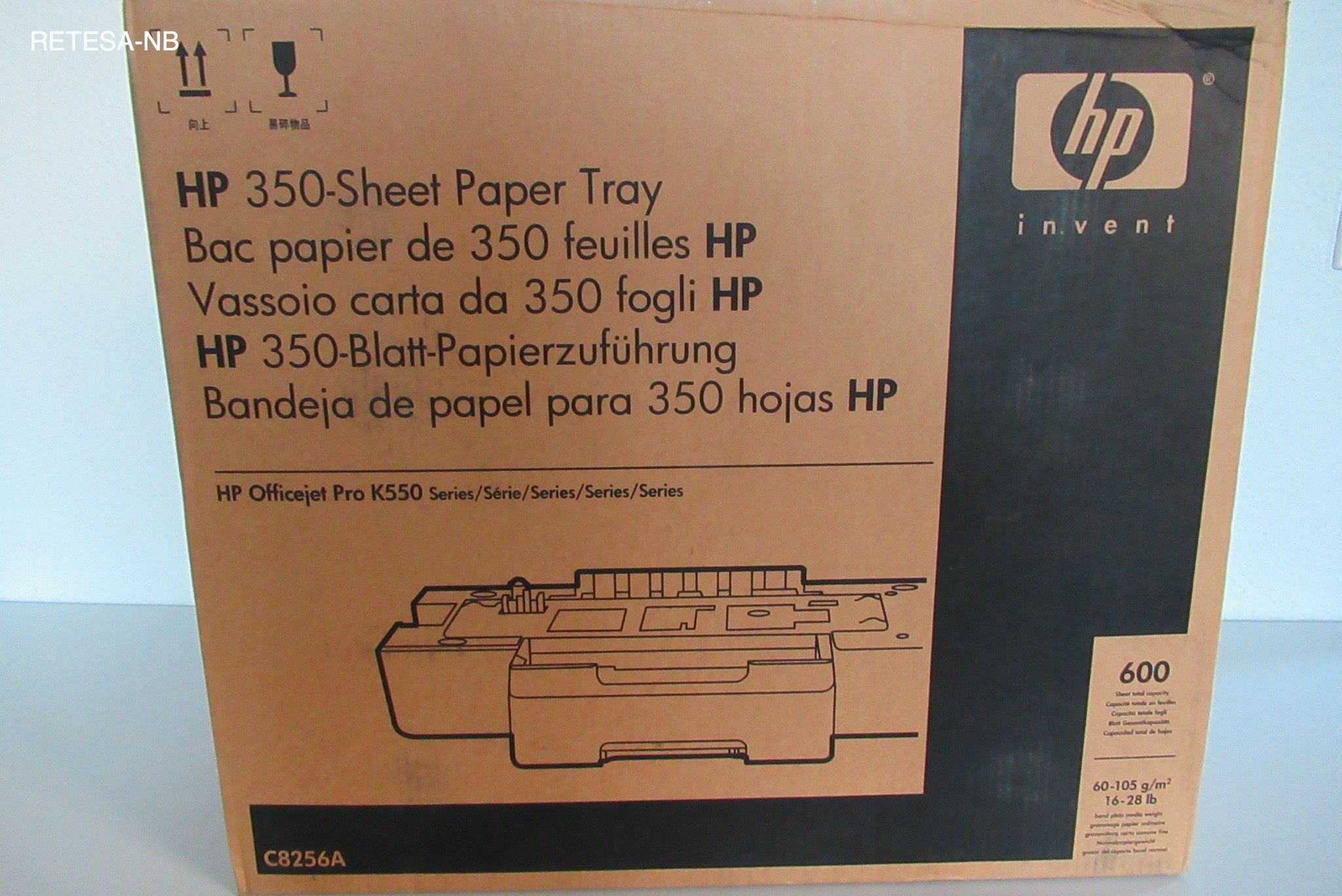 HP Papierzuführung 350 Blatt für K550 HP C8256A