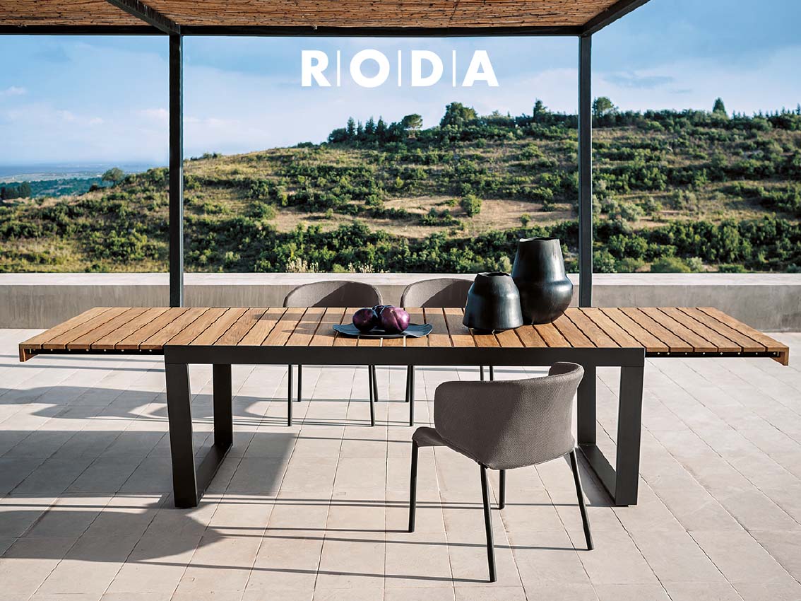 RODA, der italienische Pionier im Bereich Outdoor-Möbel