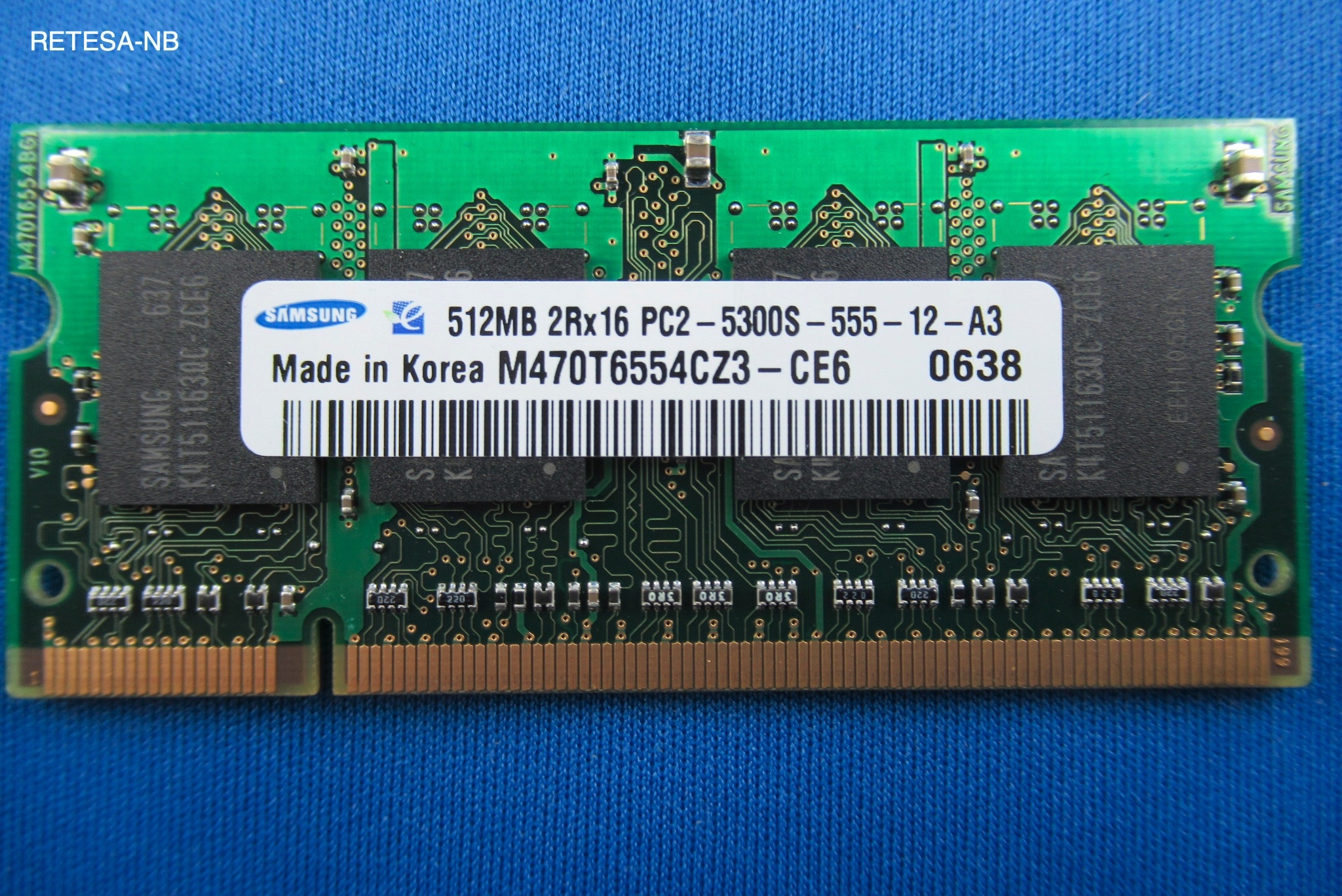 FSC DDR2-RAM 512MB PC667 SoDIMMFSC S26391-F668-L100