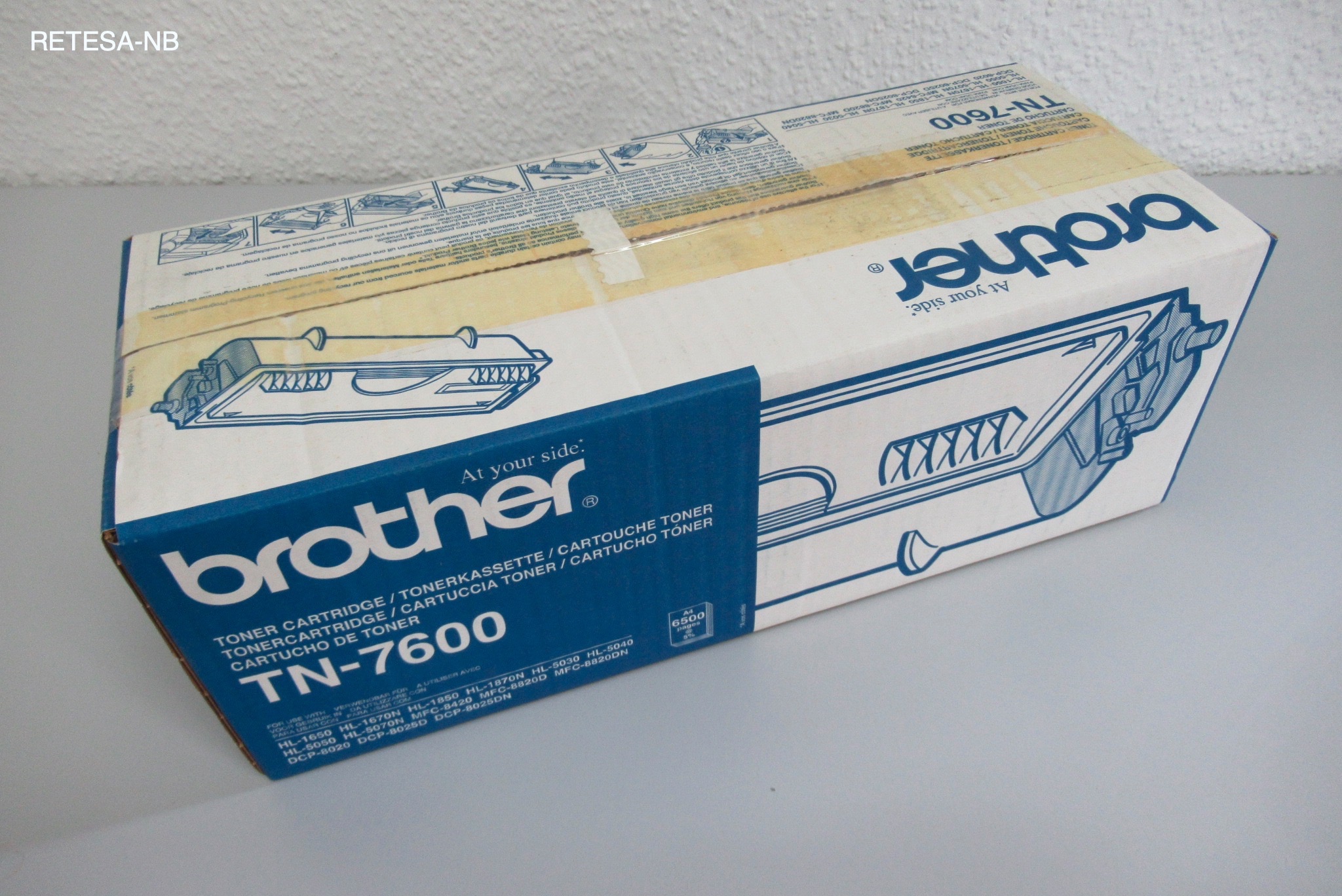 BROTHER Toner TN-7600 für HL-1650/-1850/N/5040 u.a.