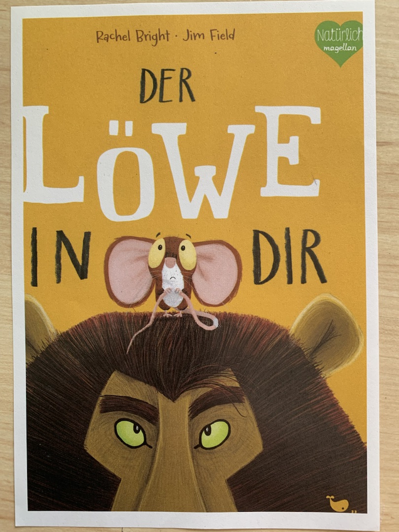 27.03.24 „Der Löwe in dir.“ - Kunstaktion der Löwenklasse zum Bilderbuch