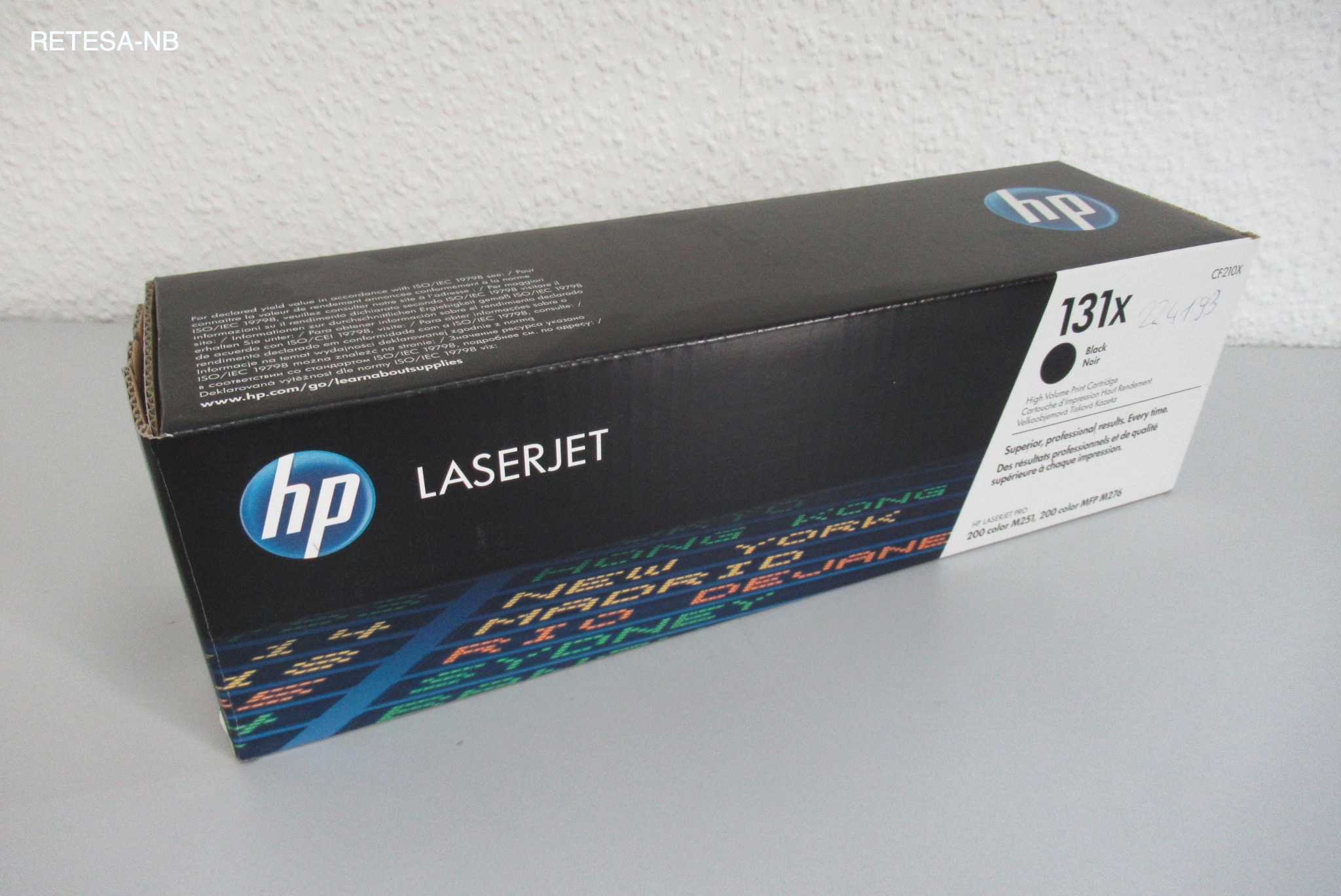 Toner HP CF210X für LaserJet Pro 200 schwarz
