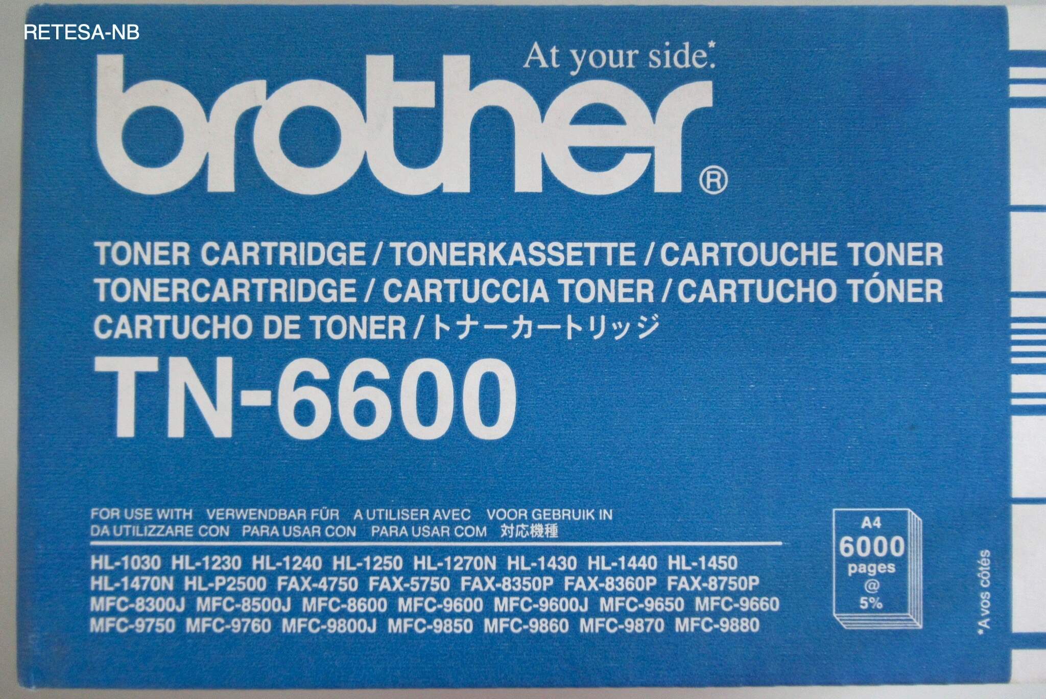 Toner TN-6600 für BROTHER HL-1200 Serie Jumbo