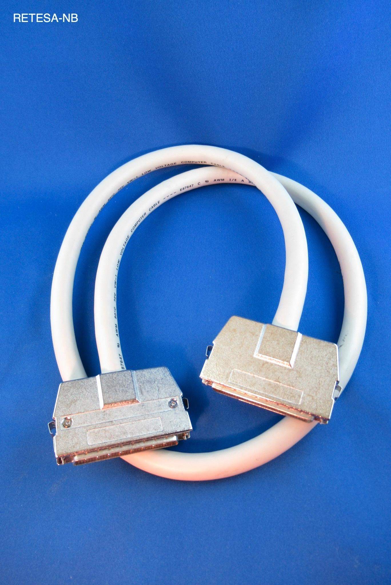 SCSI-III-Kabel 2x 68StMini-SubD 1m