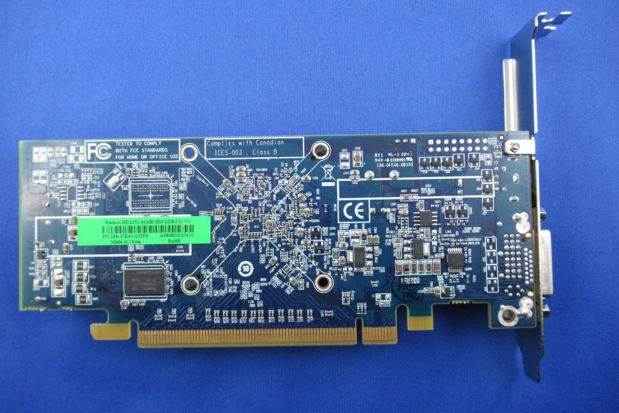 PCI-Express-Grafikkarte ATI Radeon HD2350 64 MB