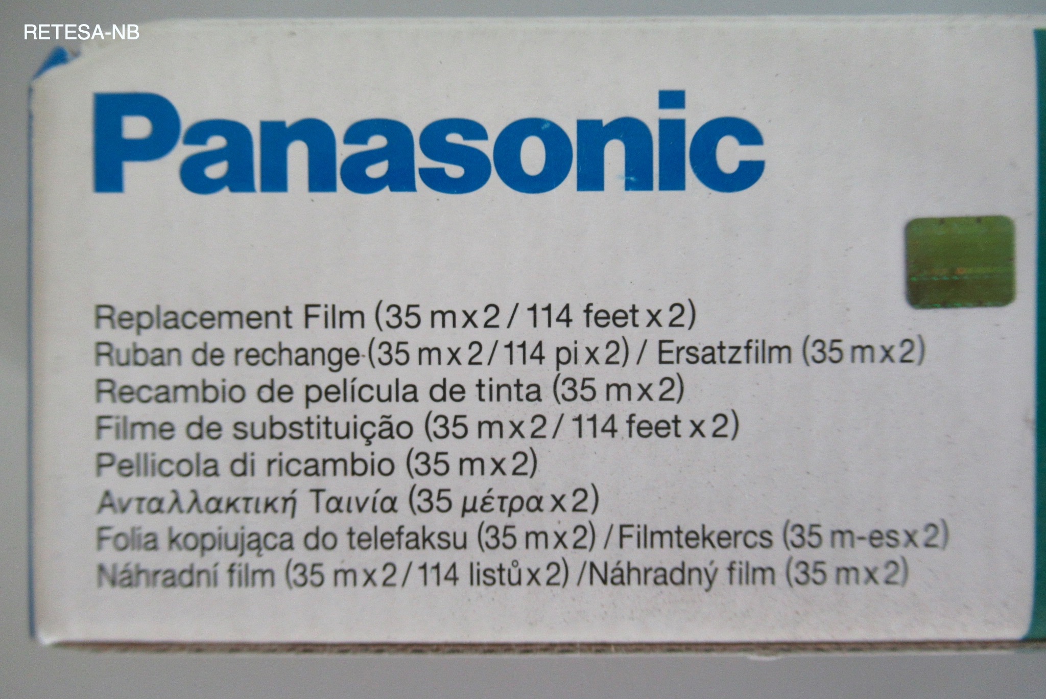 Panasonic Thermotransferrollen KX-FA54X