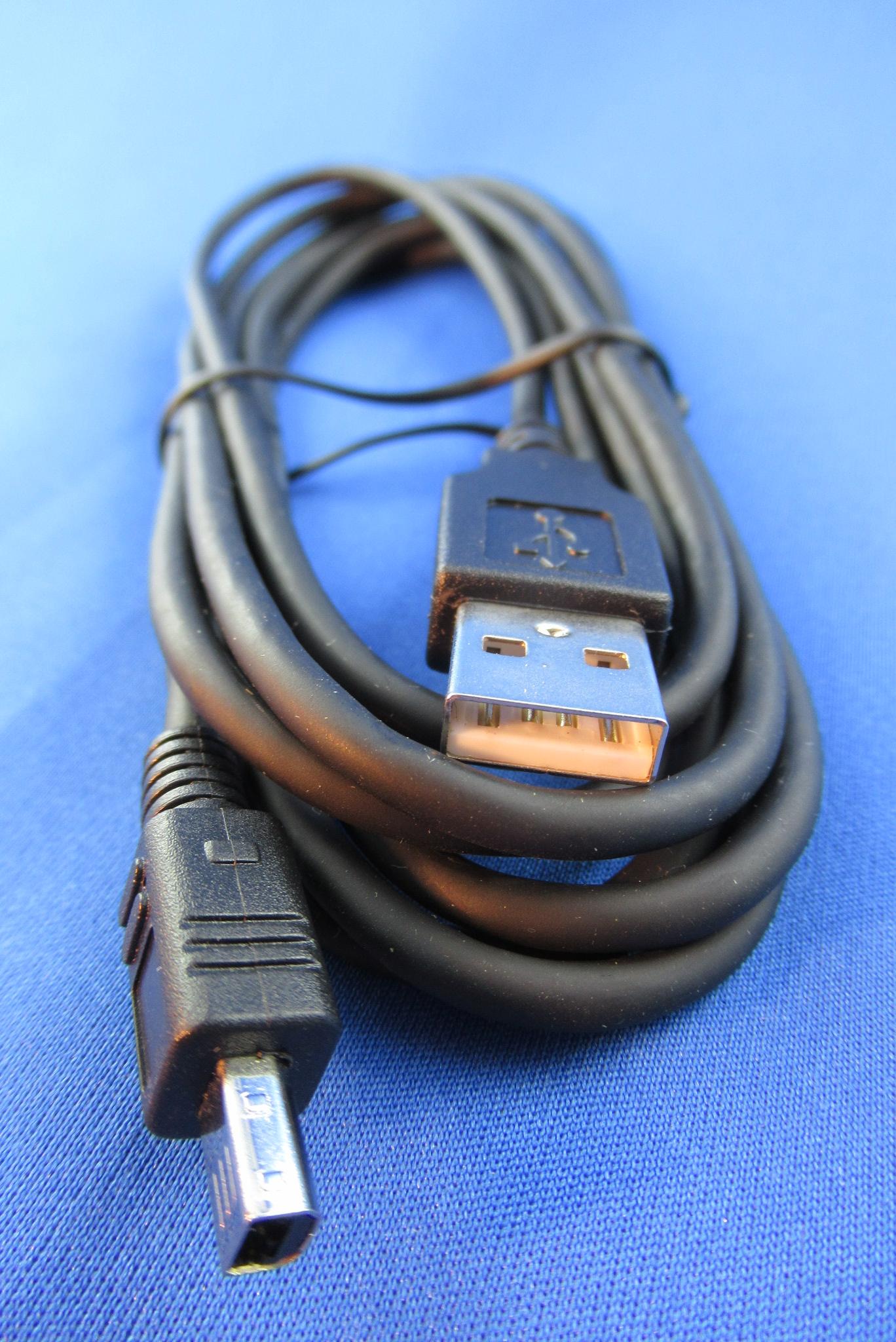 Mini-USB-Kabel (Typ 3 Mitsumi),  2m,  4-polig