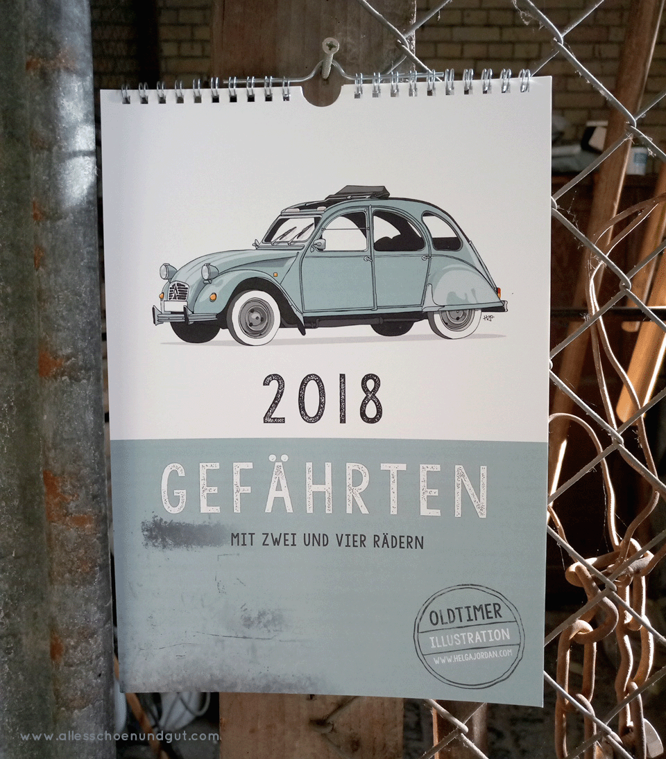 Kalender 2018 Gefährten – Originale / ausverkauft