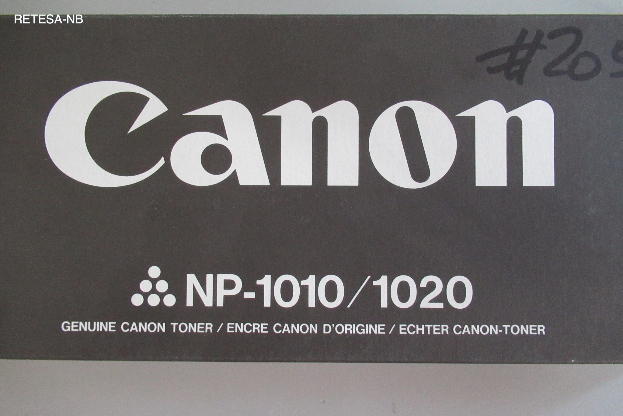 Toner für CANON NP 1010/1020/6010 2*105g