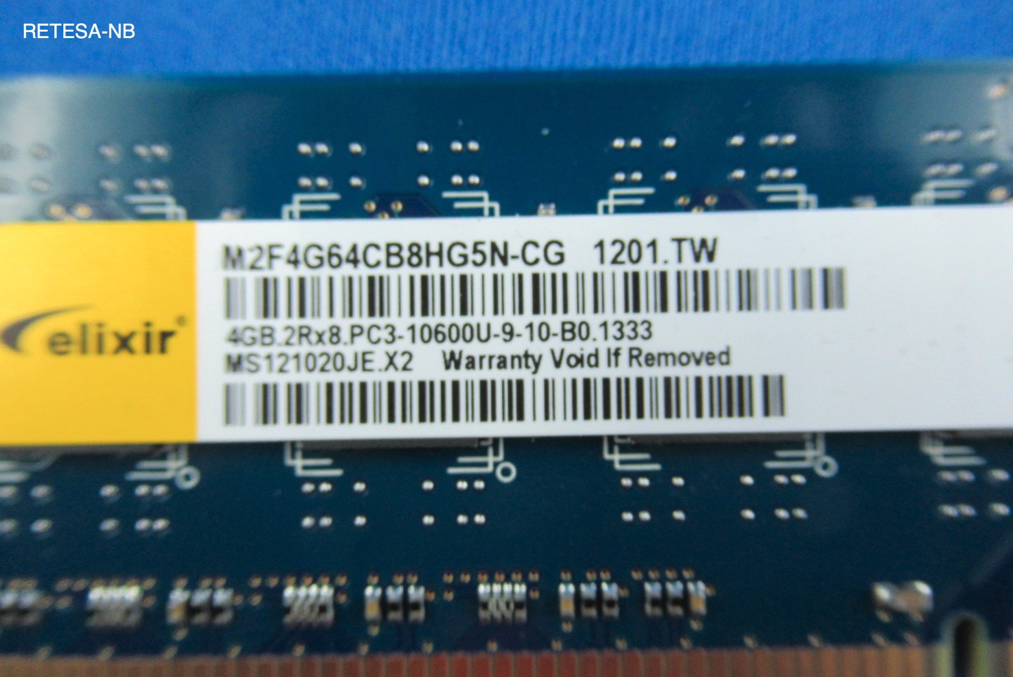 FTS DDR3-RAM 4GB PC1333 COMPURAM CRM4192D3/FTSD3378