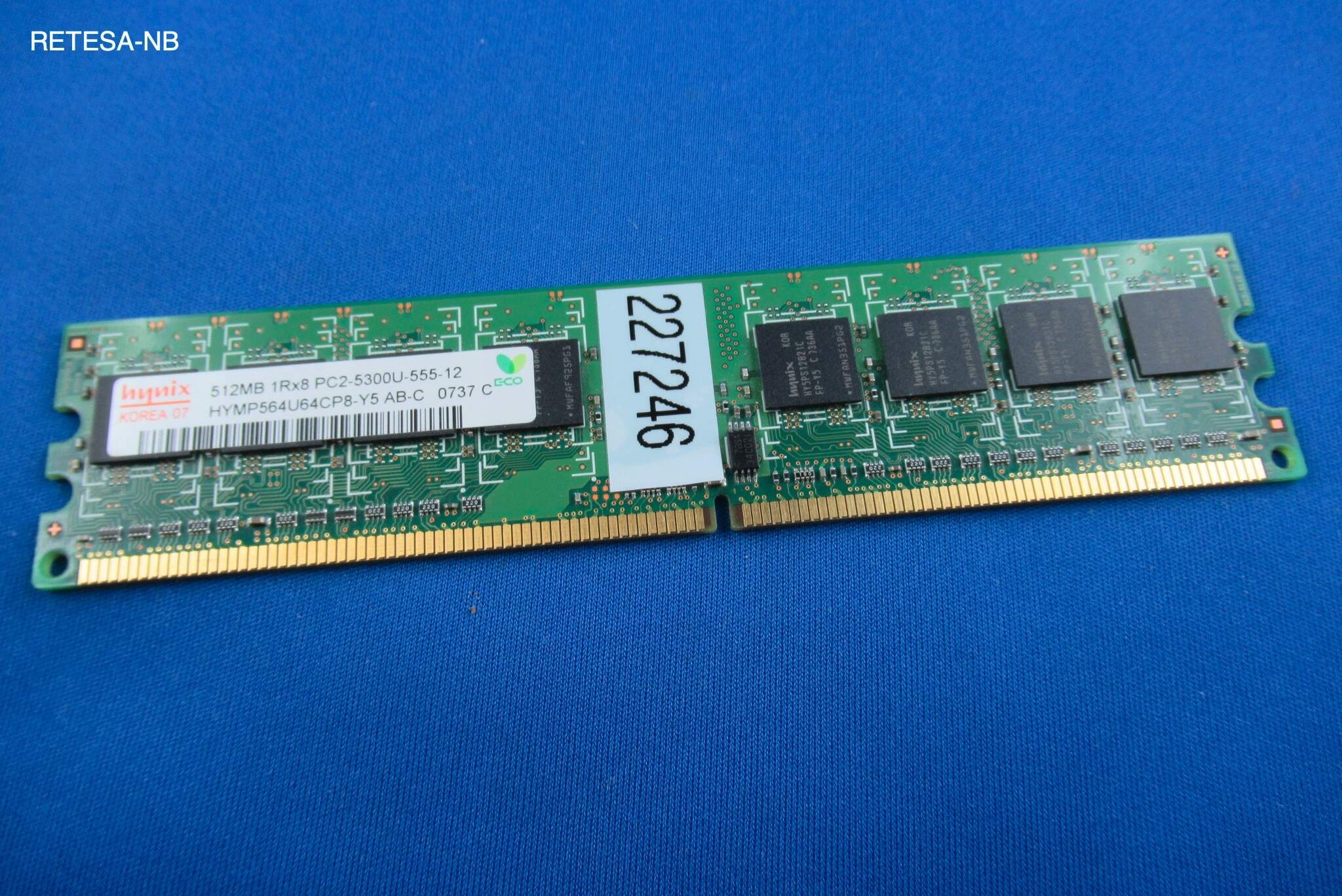 GEBRAUCHT DDR2-RAM 512MB PC667 HYNIX HYMP564U64CP8-Y5