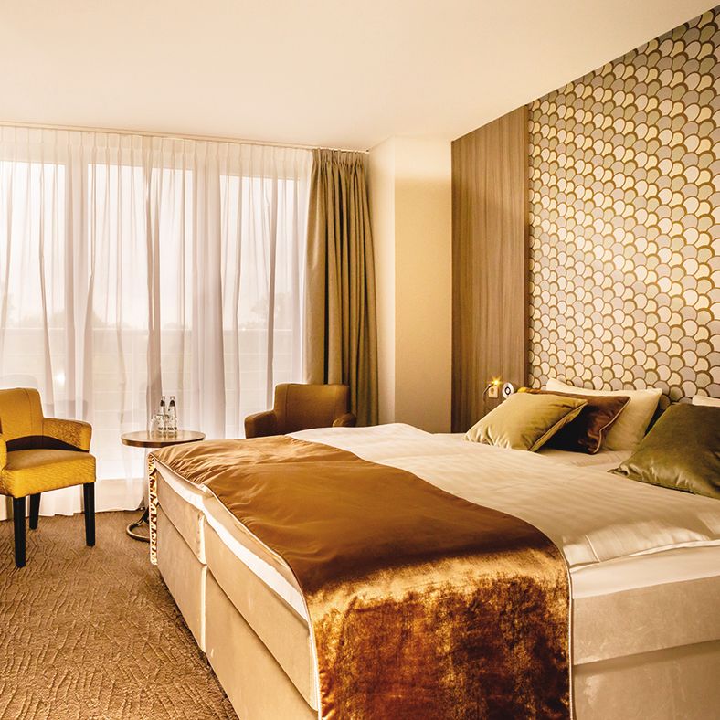 Übernachten Sie in 22 stilvoll renovierten Hotelzimmern!