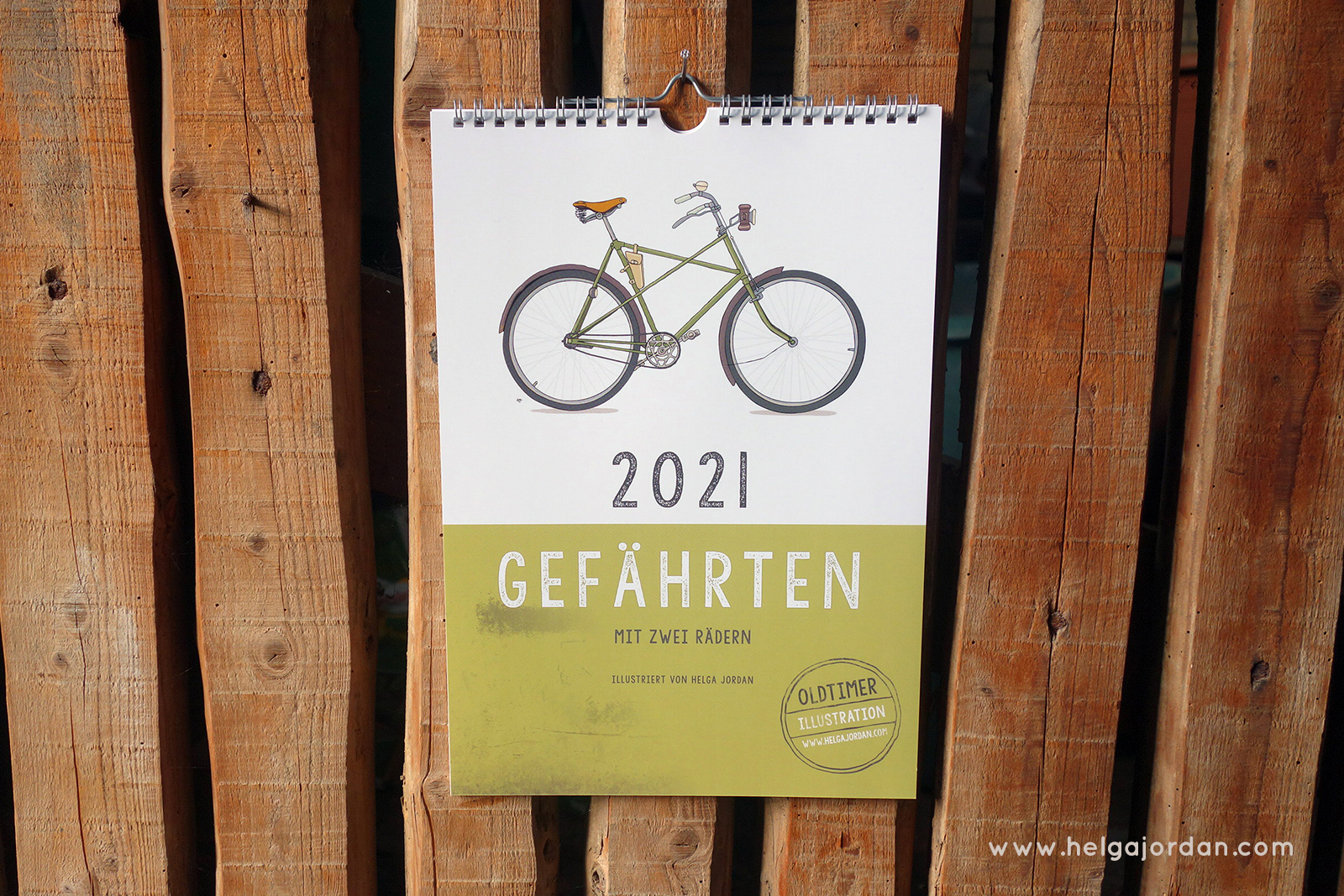 Kalender 2021 Gefährten – Fahrräder / ausverkauft
