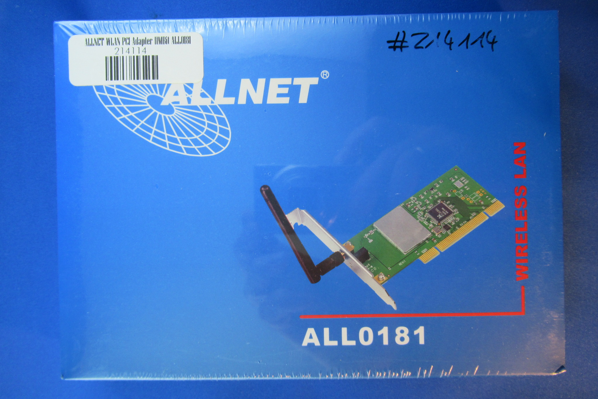 WLAN PCI-Adapter 11MBit ALLNET ALL0181