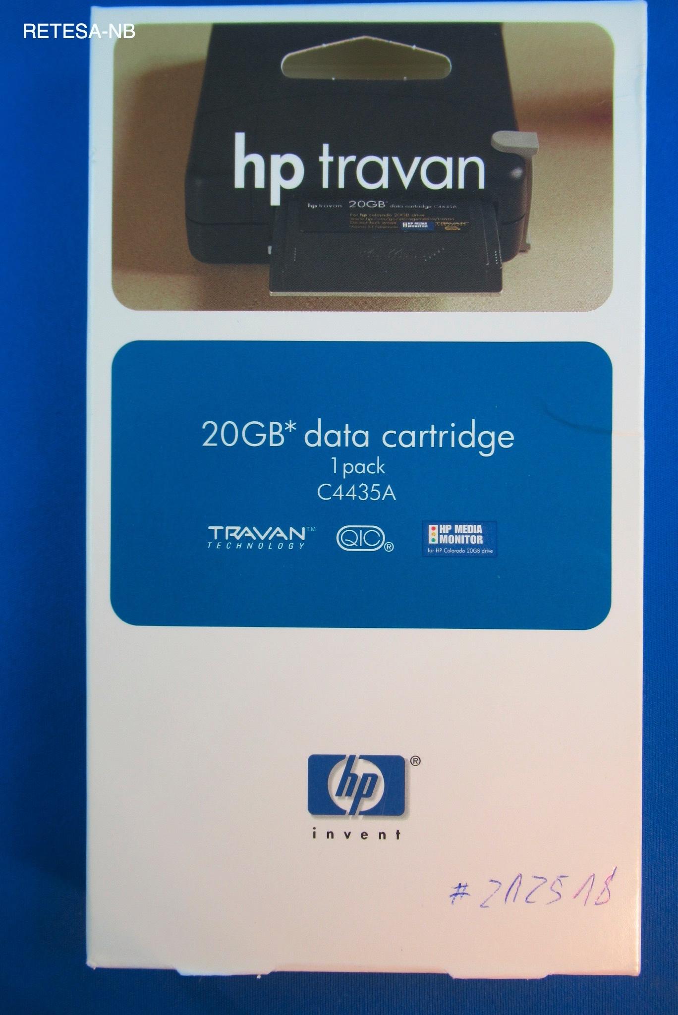 TRAVAN-Streamer-Cartridge TR-5 10/20GB HP C4435A