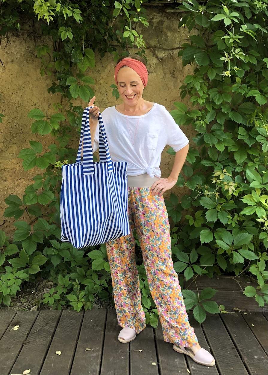 SALE! Tasche/Shopper ausVelours Frottier