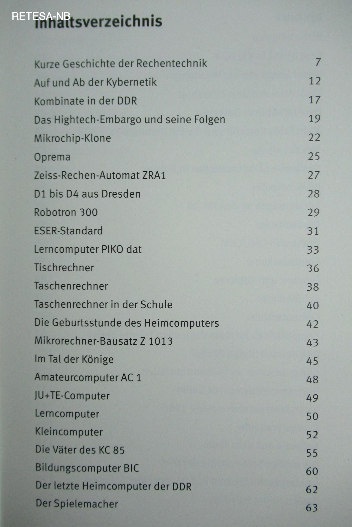 René Meyer: Computer in der DDR, Broschüre
